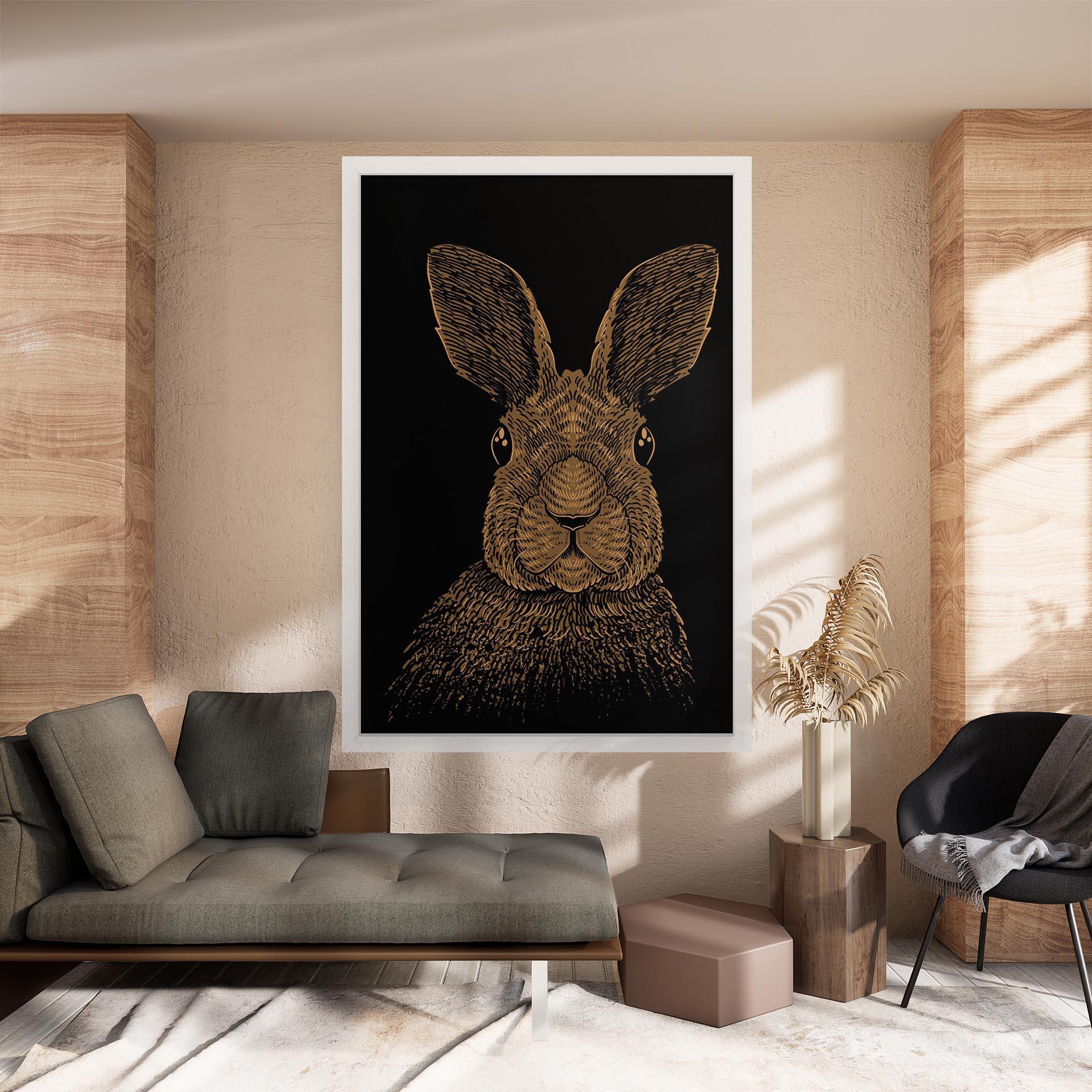 Vászonkép Brown Bunny mockup 8