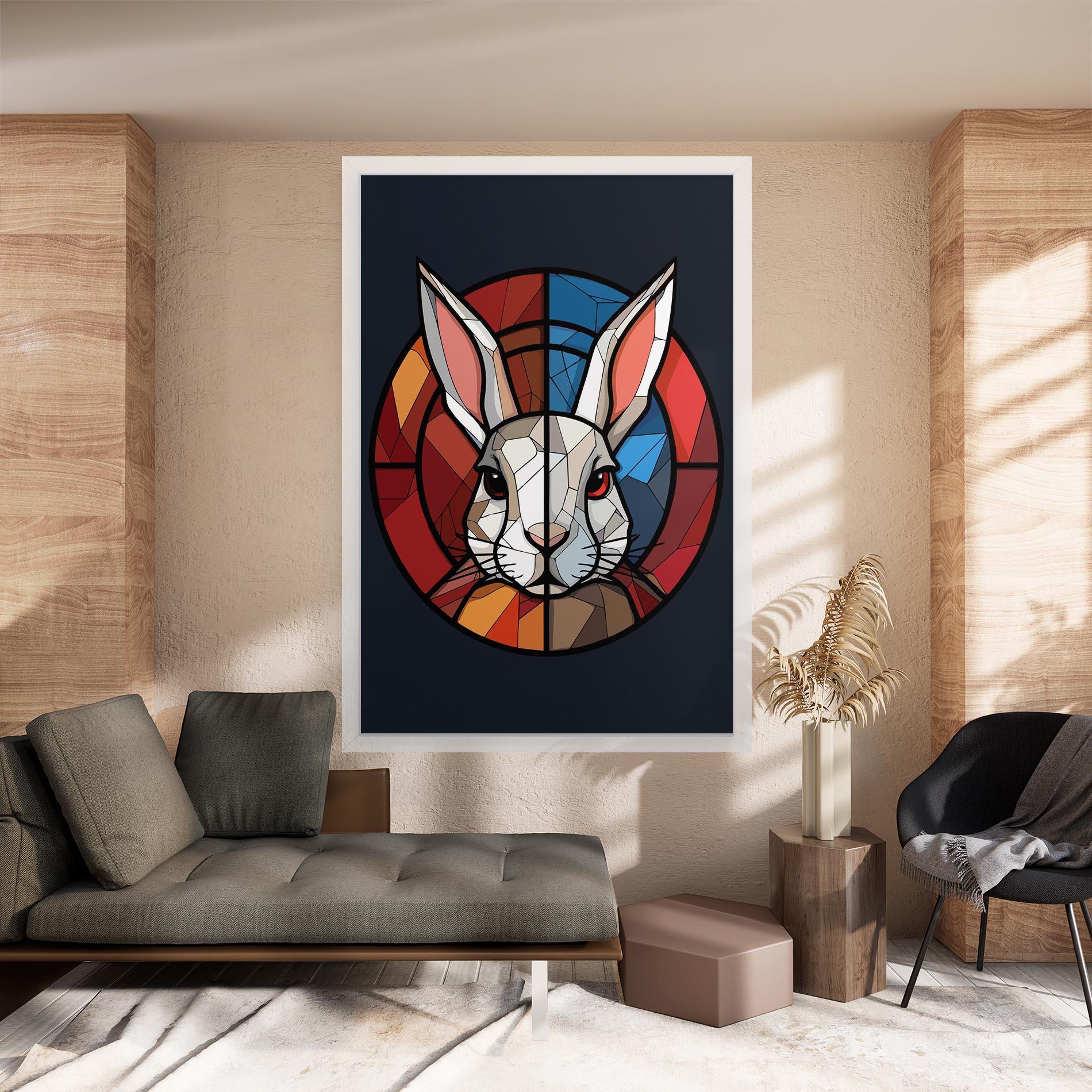 Vászonkép Bunny mockup 8