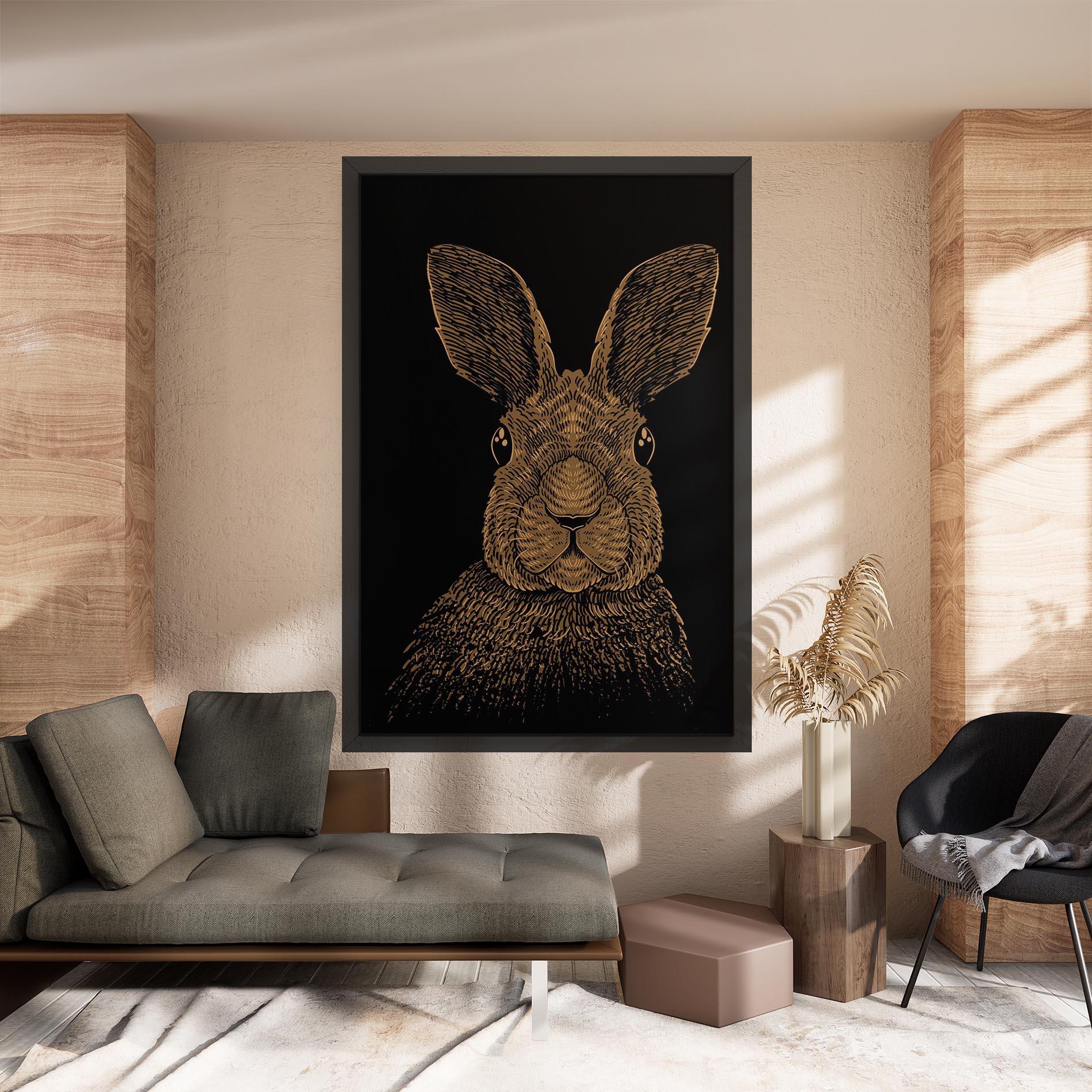 Vászonkép Brown Bunny mockup 8