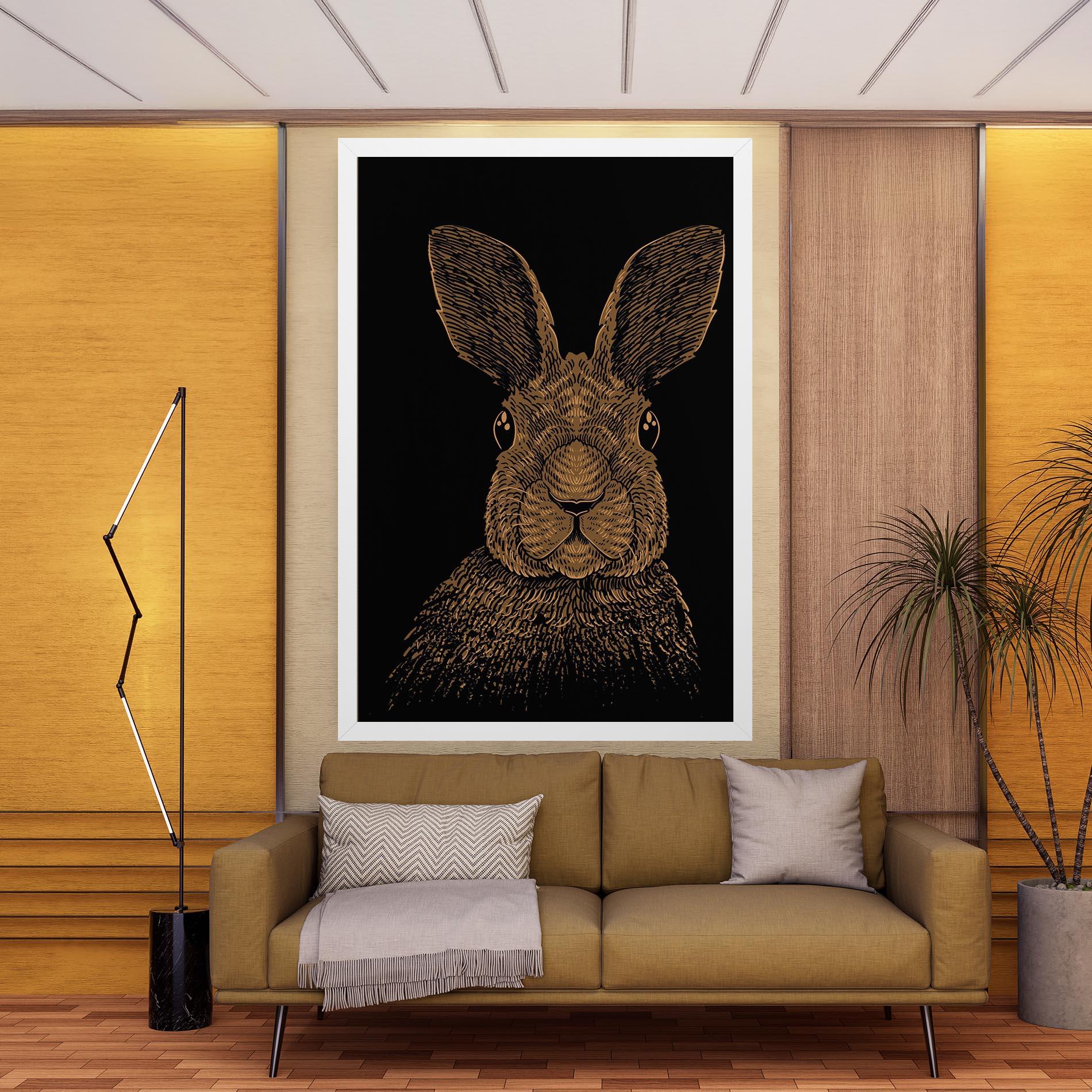 Vászonkép Brown Bunny mockup 9