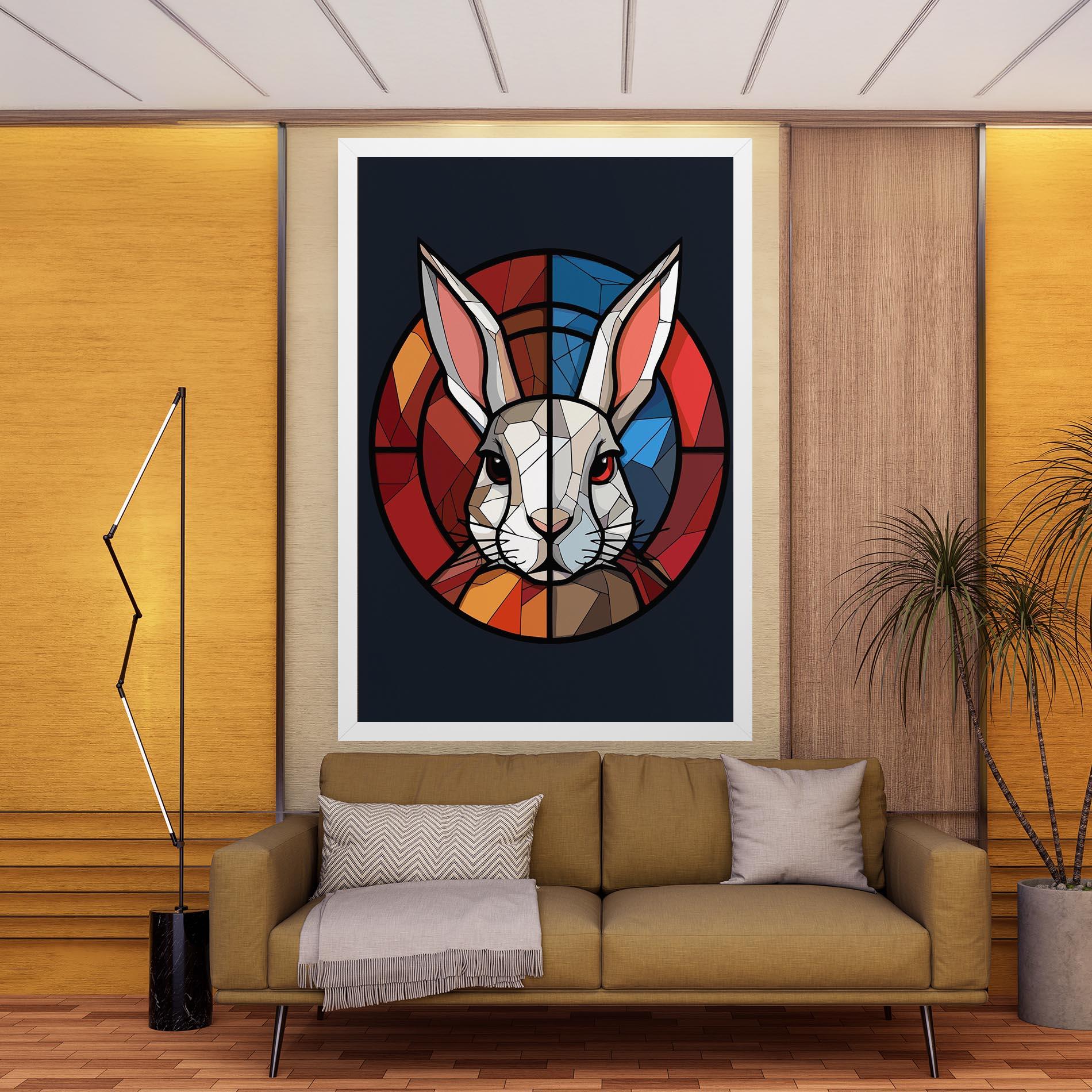 Vászonkép Bunny mockup 9