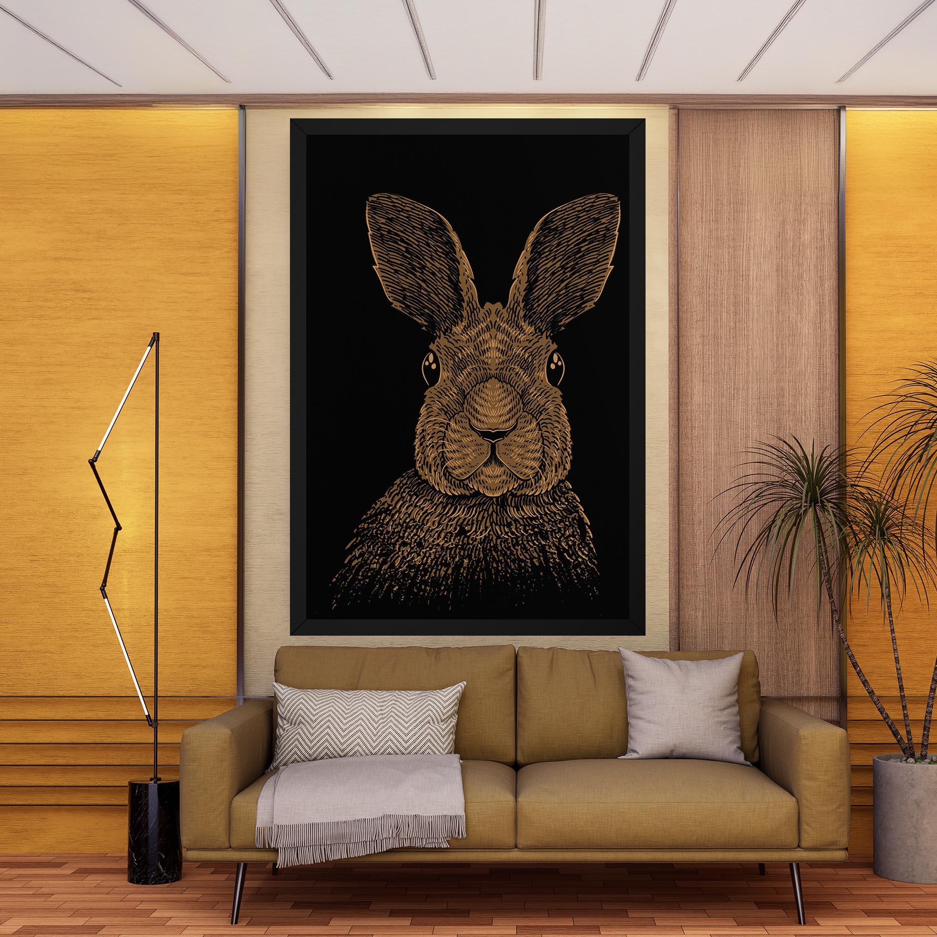 Vászonkép Brown Bunny mockup 9
