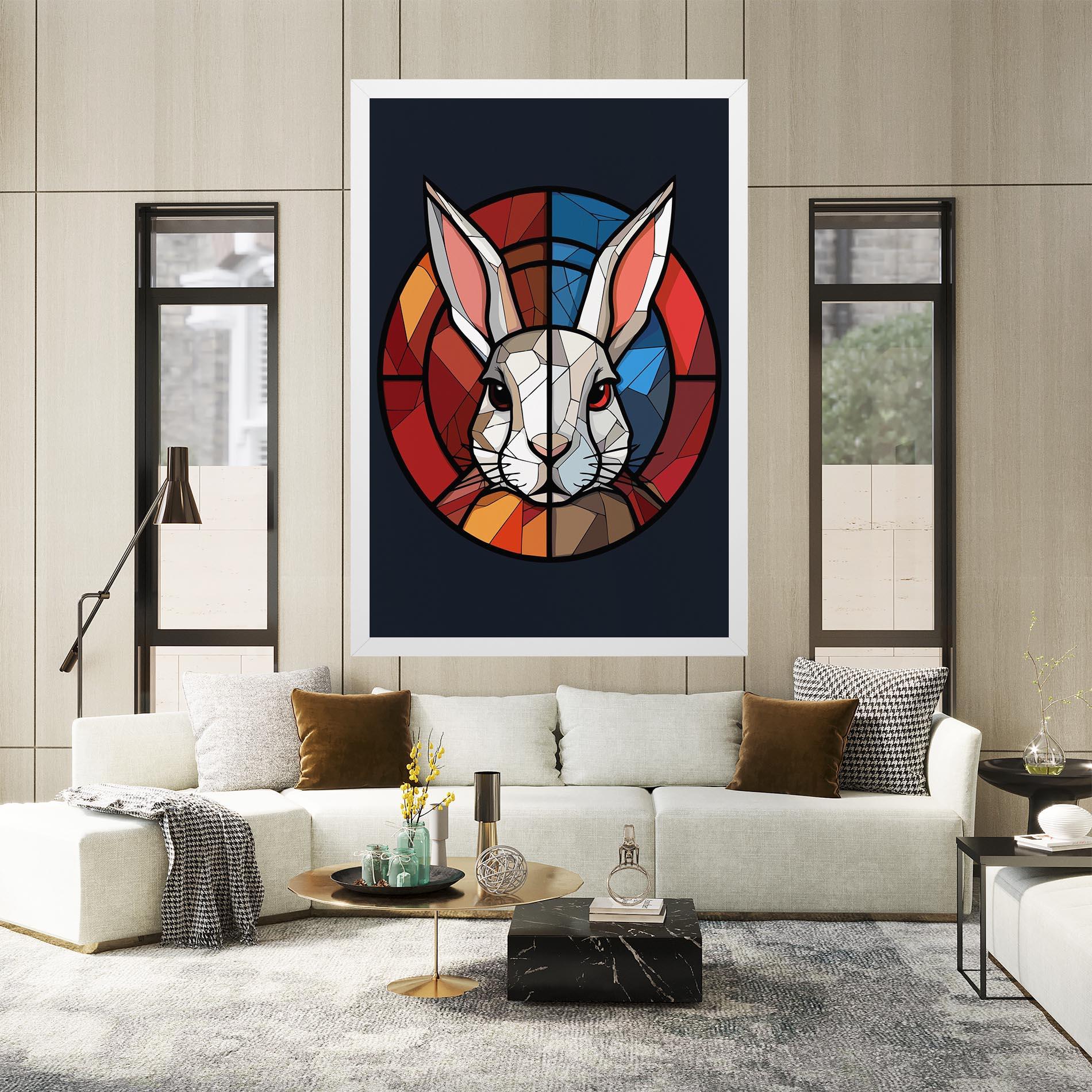 Vászonkép Bunny mockup 2