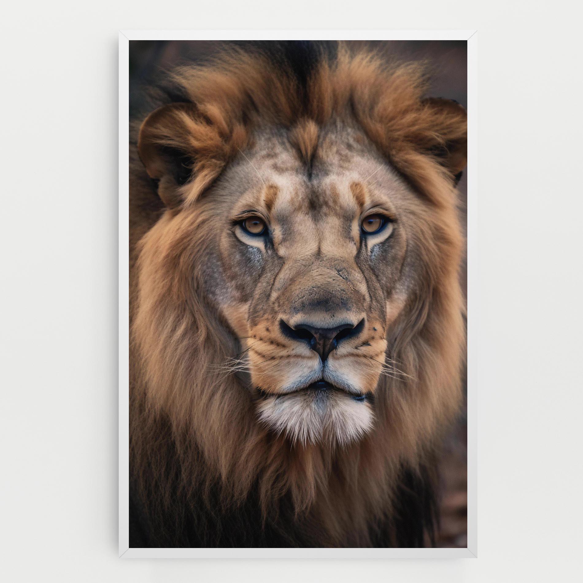 Vászonkép Wild Lion View mockup 0