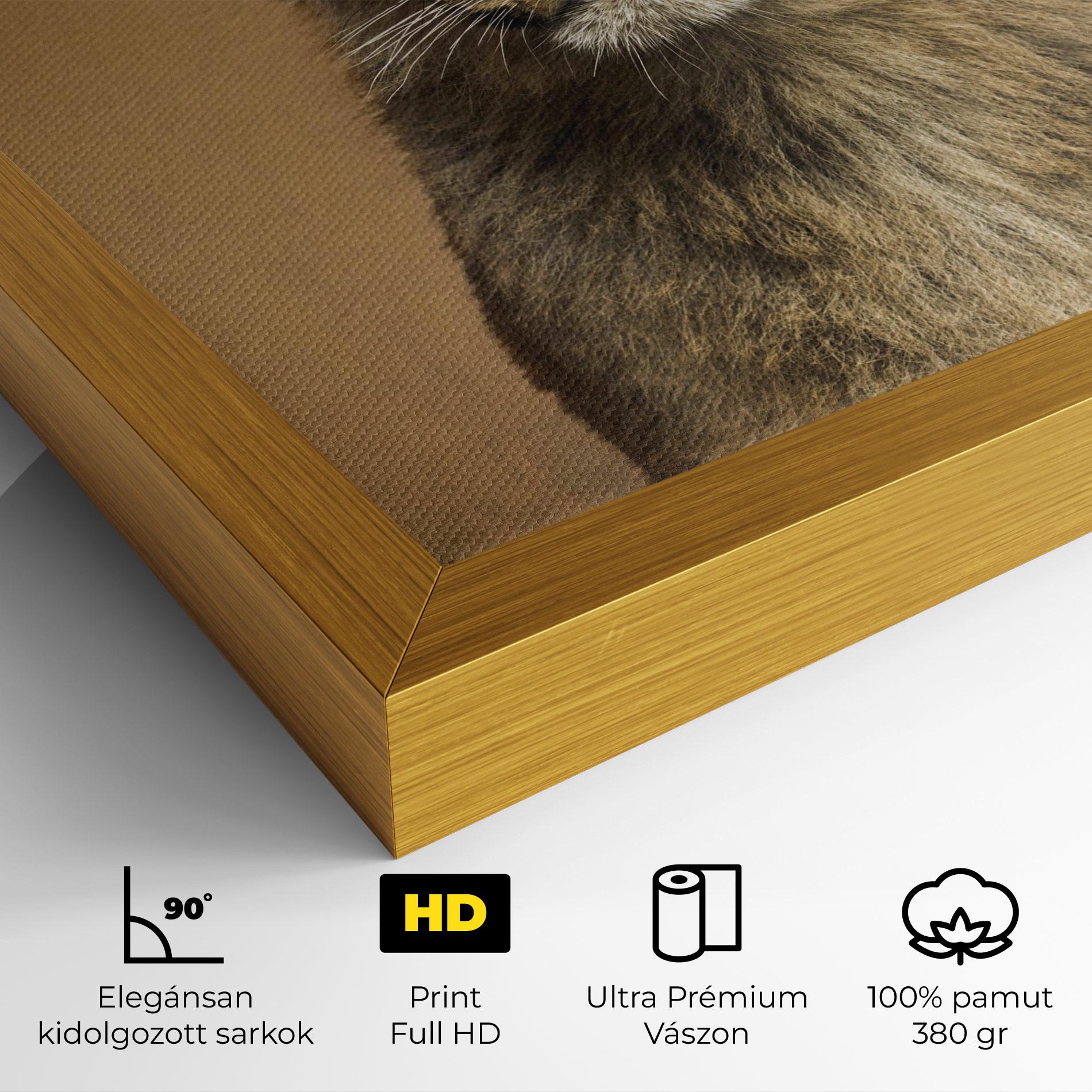 Vászonkép Baby Lion mockup 4