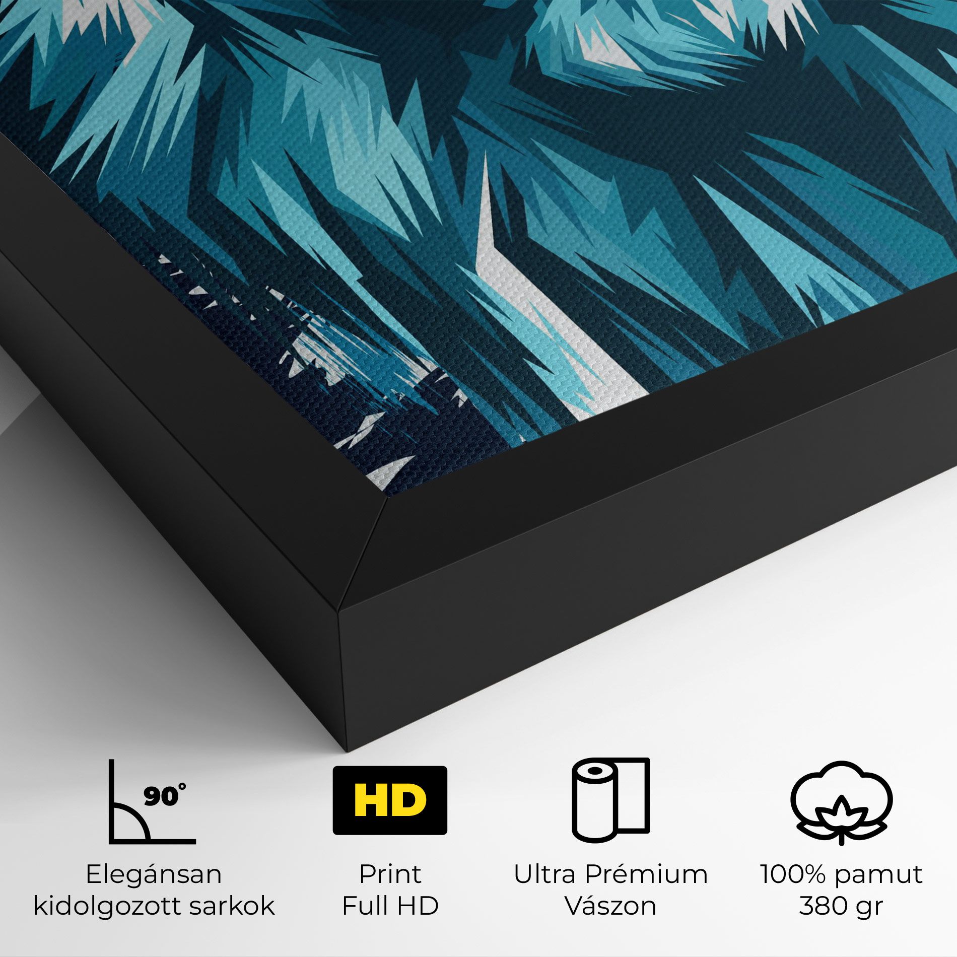 Blue Lion Head mockup 4