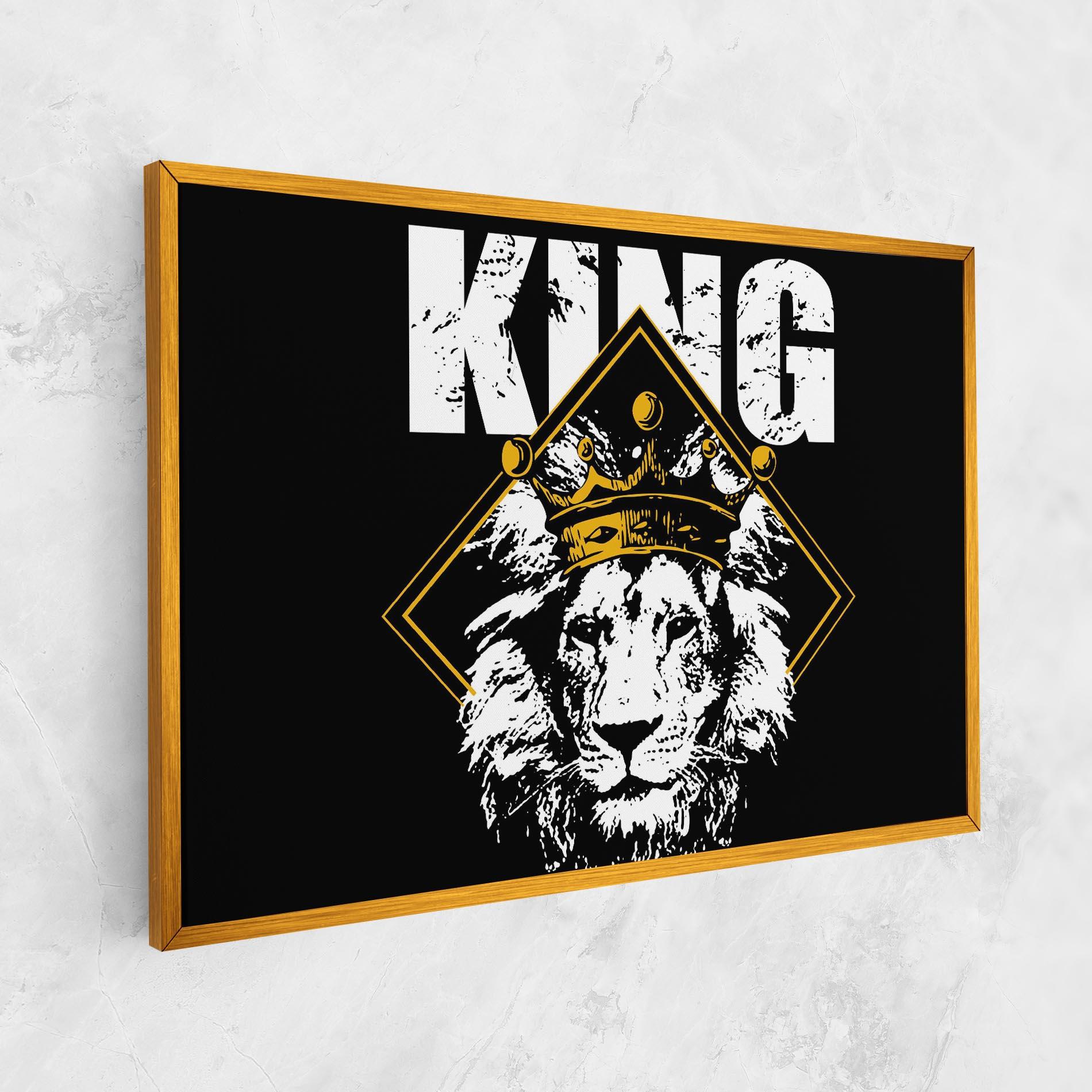 Vászonkép Jungle King mockup 1