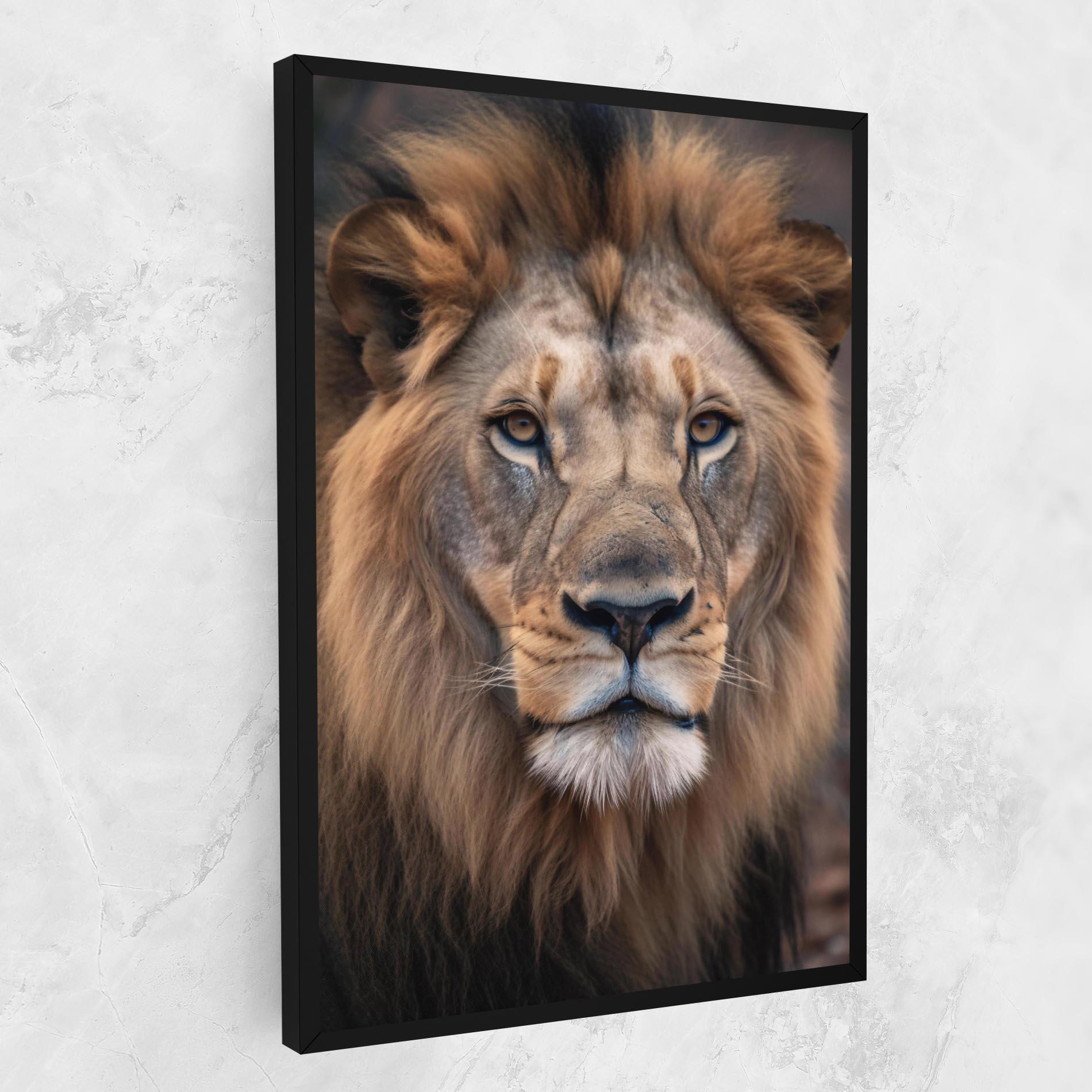 Vászonkép Wild Lion View mockup 1