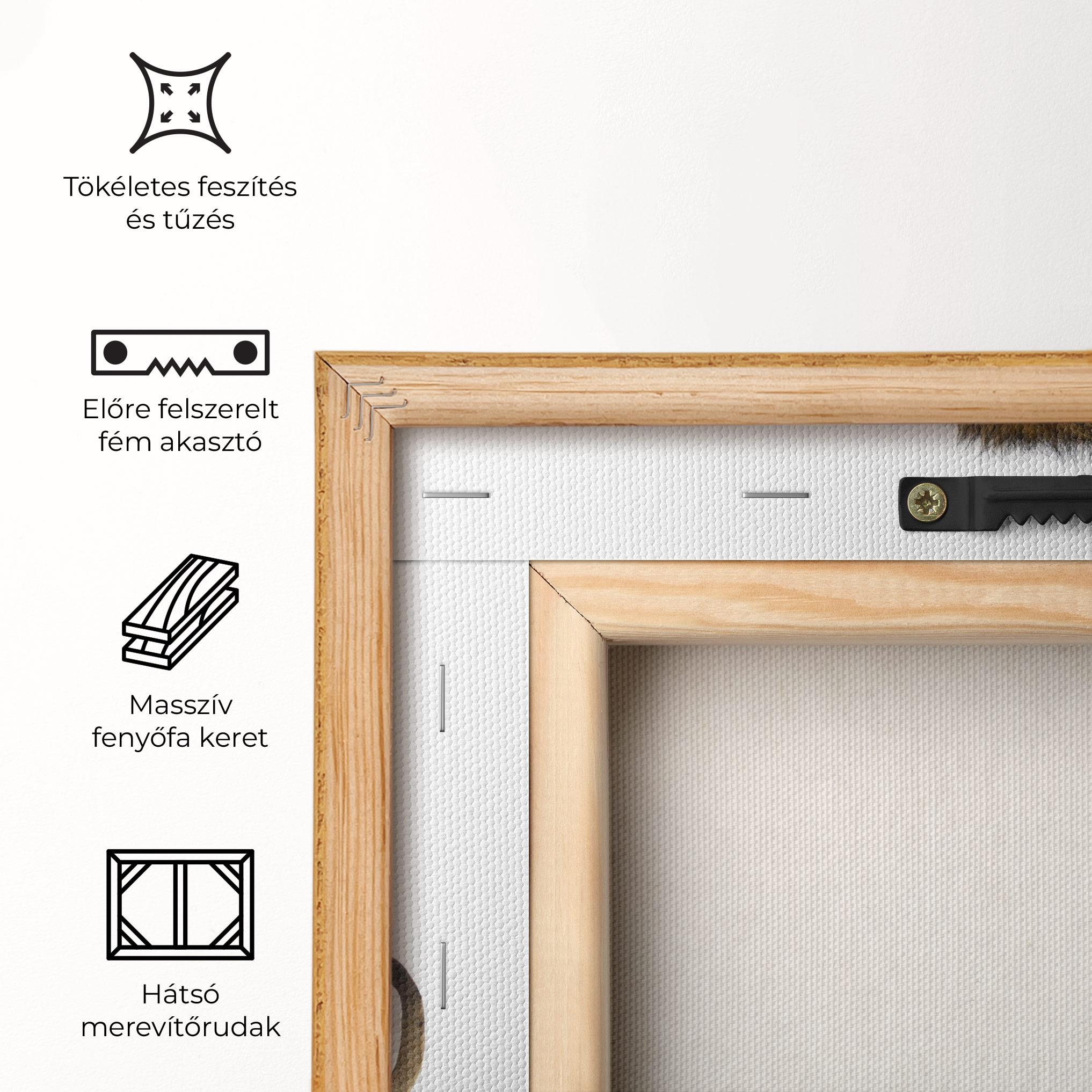 Vászonkép Big Lion mockup 5