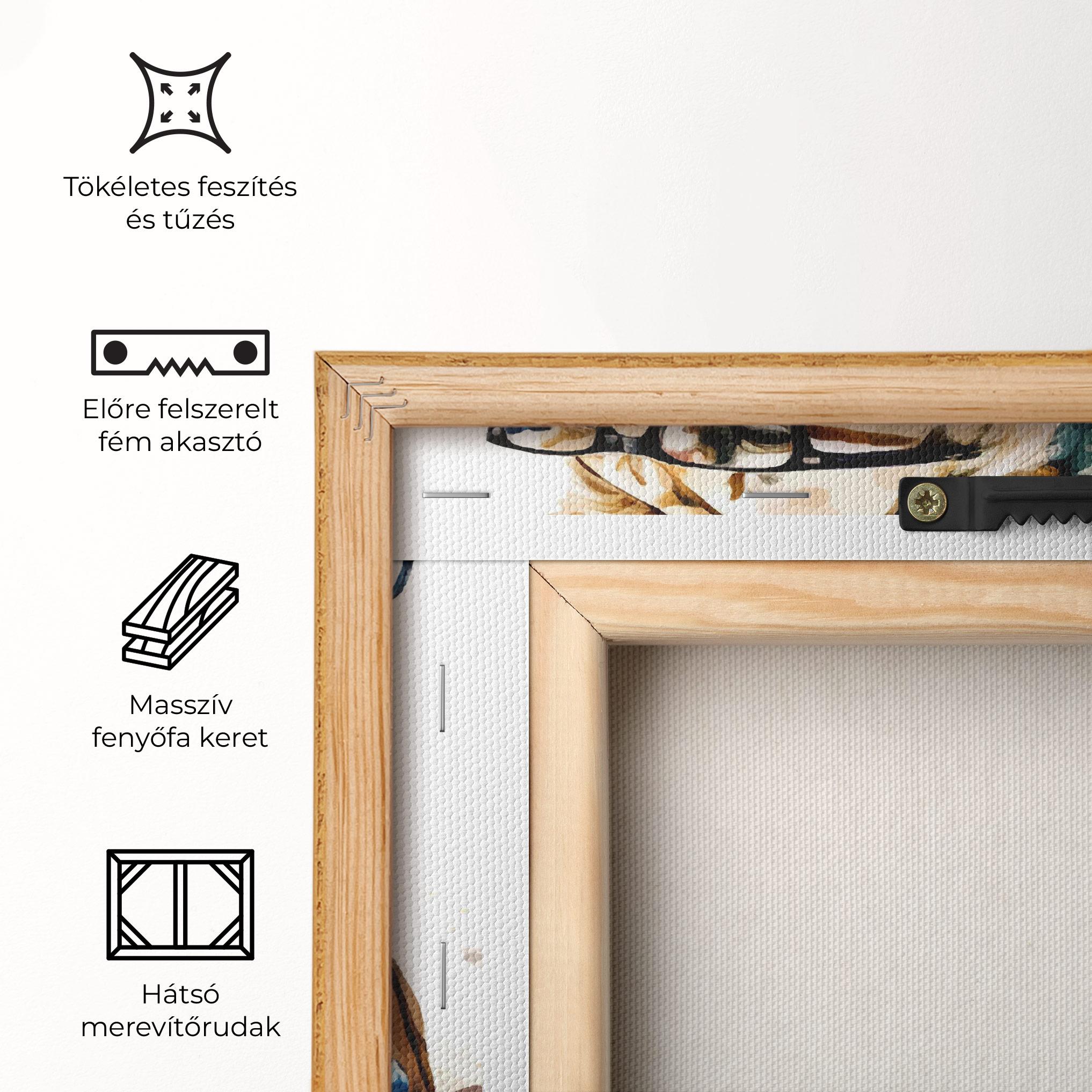 Vászonkép Brown Suit Lion mockup 5