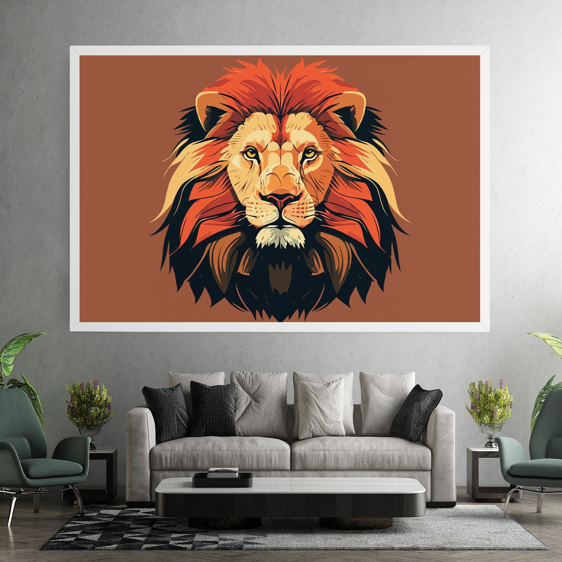 African Lion mockup 7