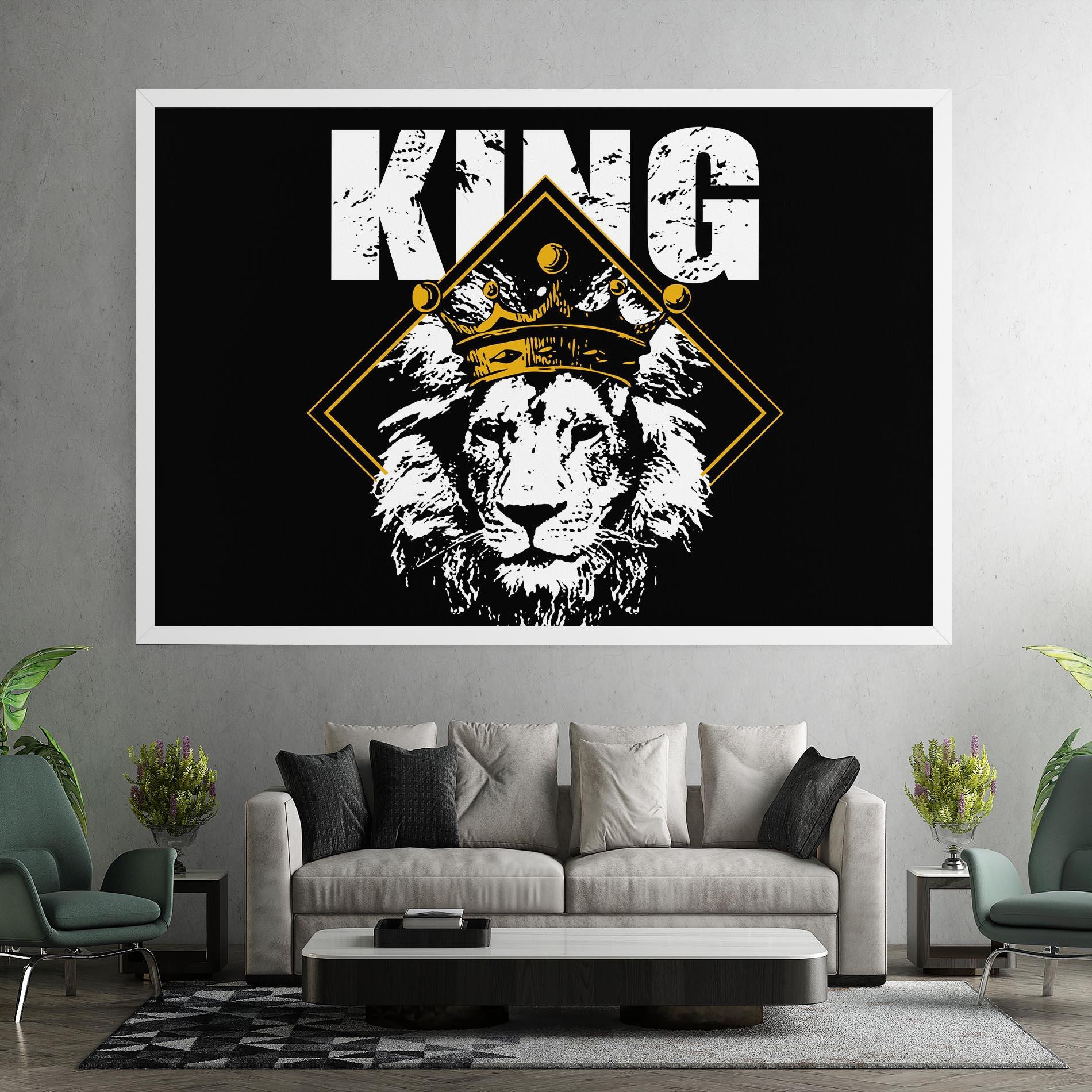 Vászonkép Jungle King mockup 7