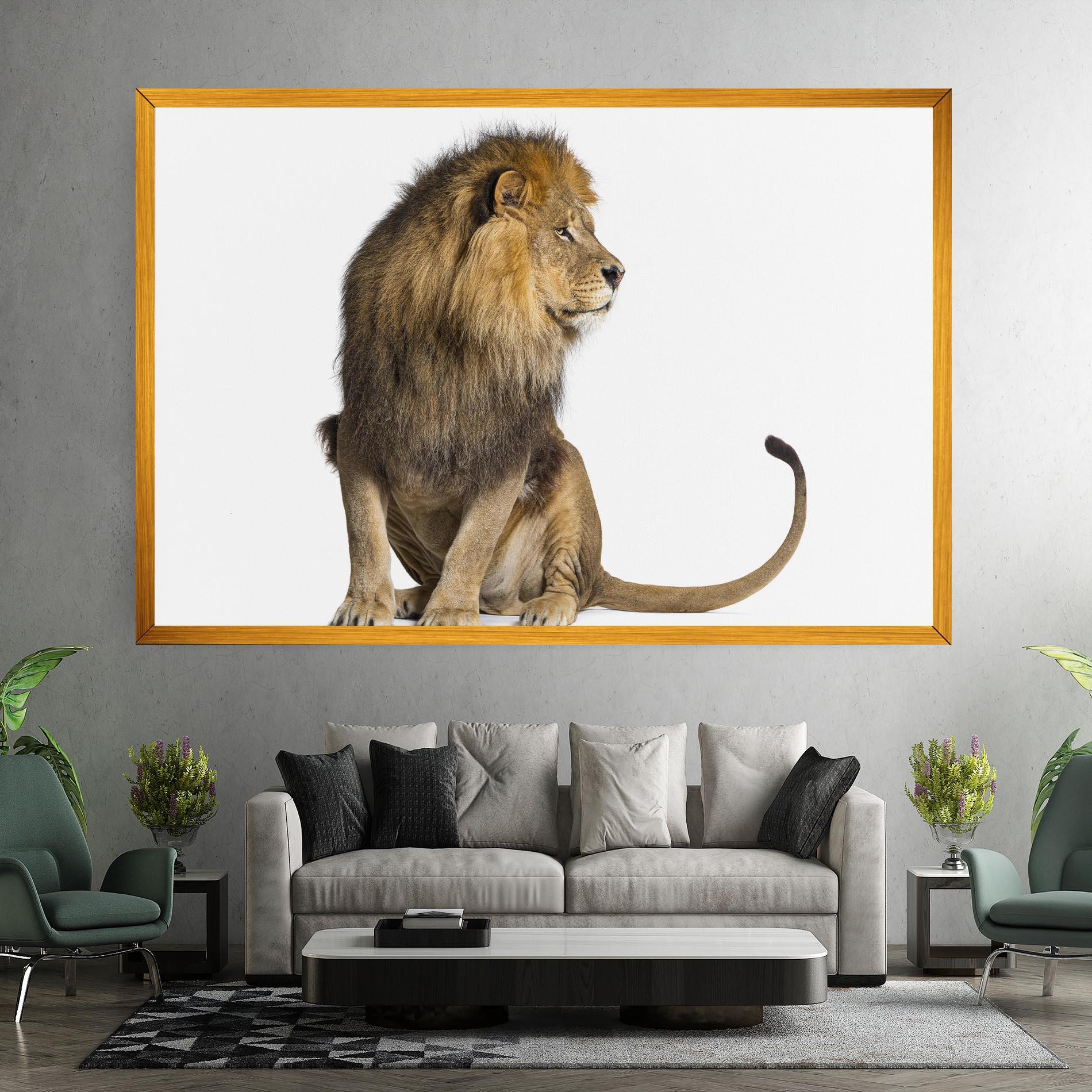 Vászonkép Big Lion mockup 7