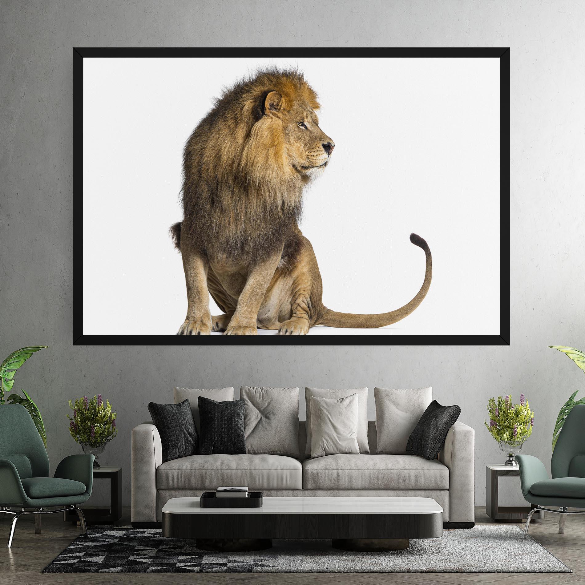 Vászonkép Big Lion mockup 7
