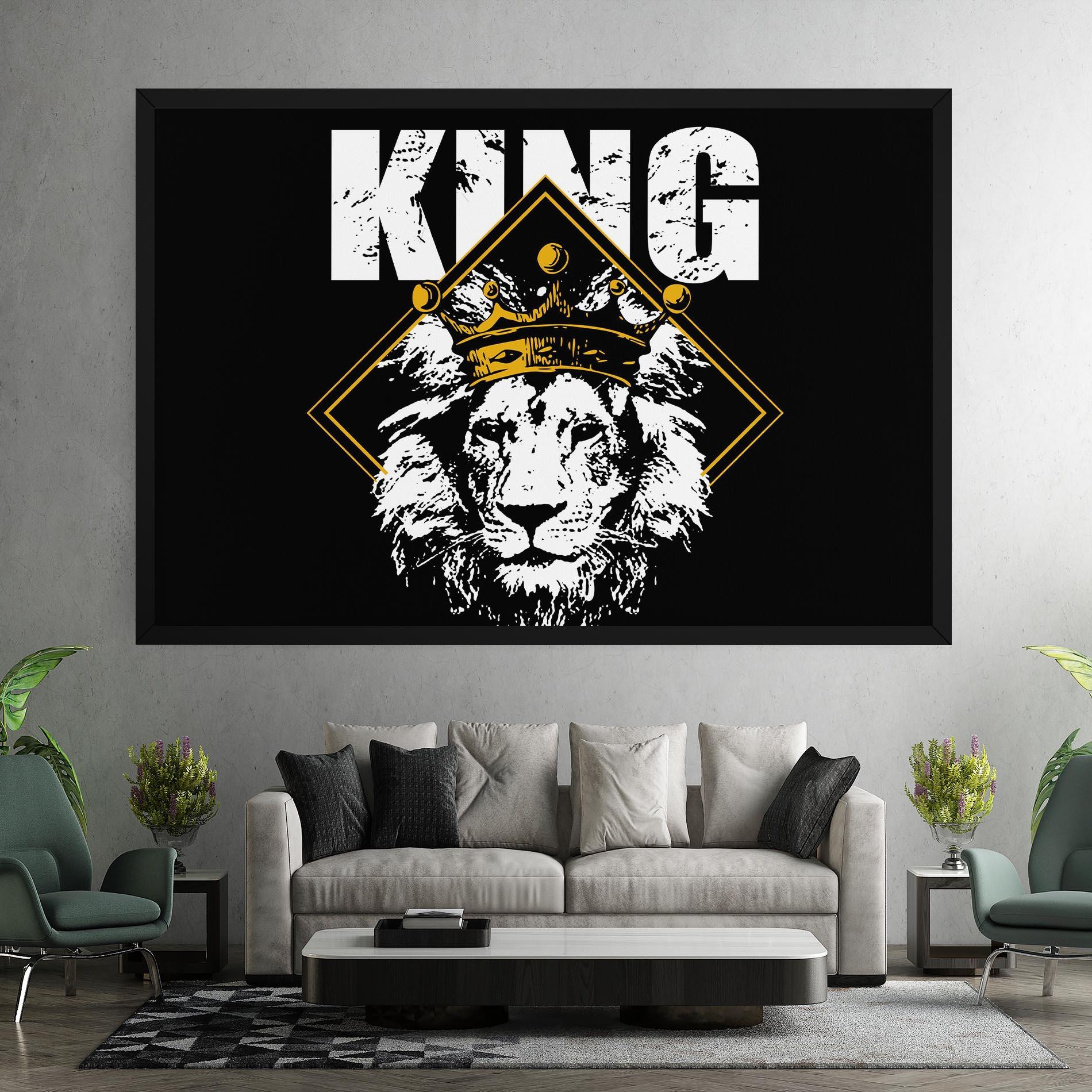 Vászonkép Jungle King mockup 7