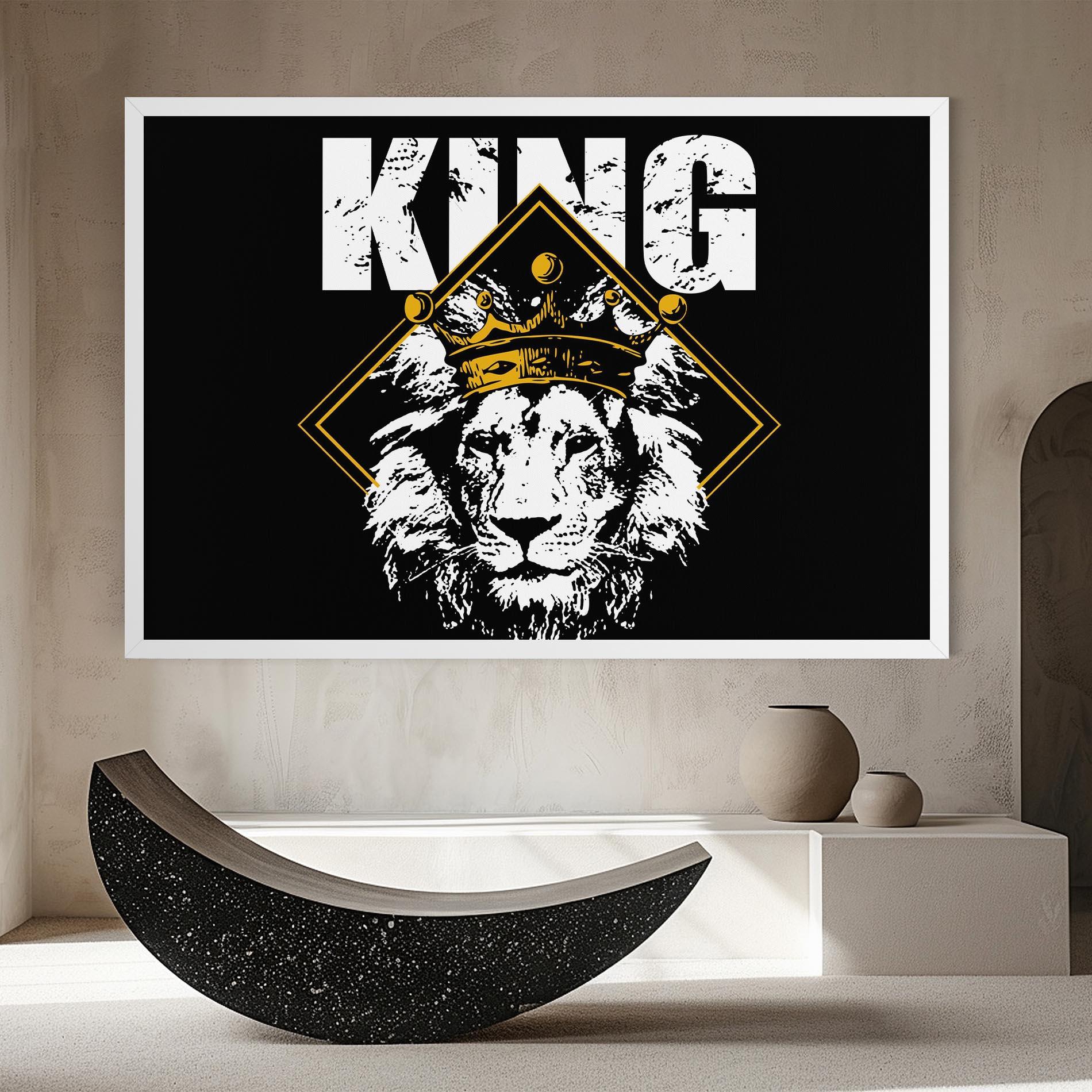 Vászonkép Jungle King mockup 8