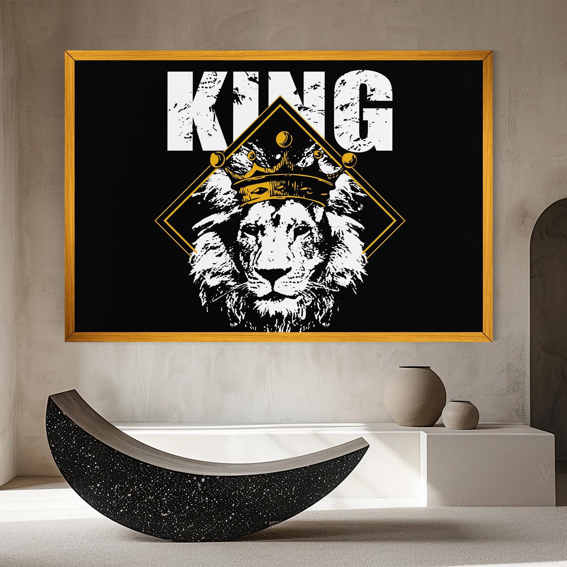 Vászonkép Jungle King mockup 8
