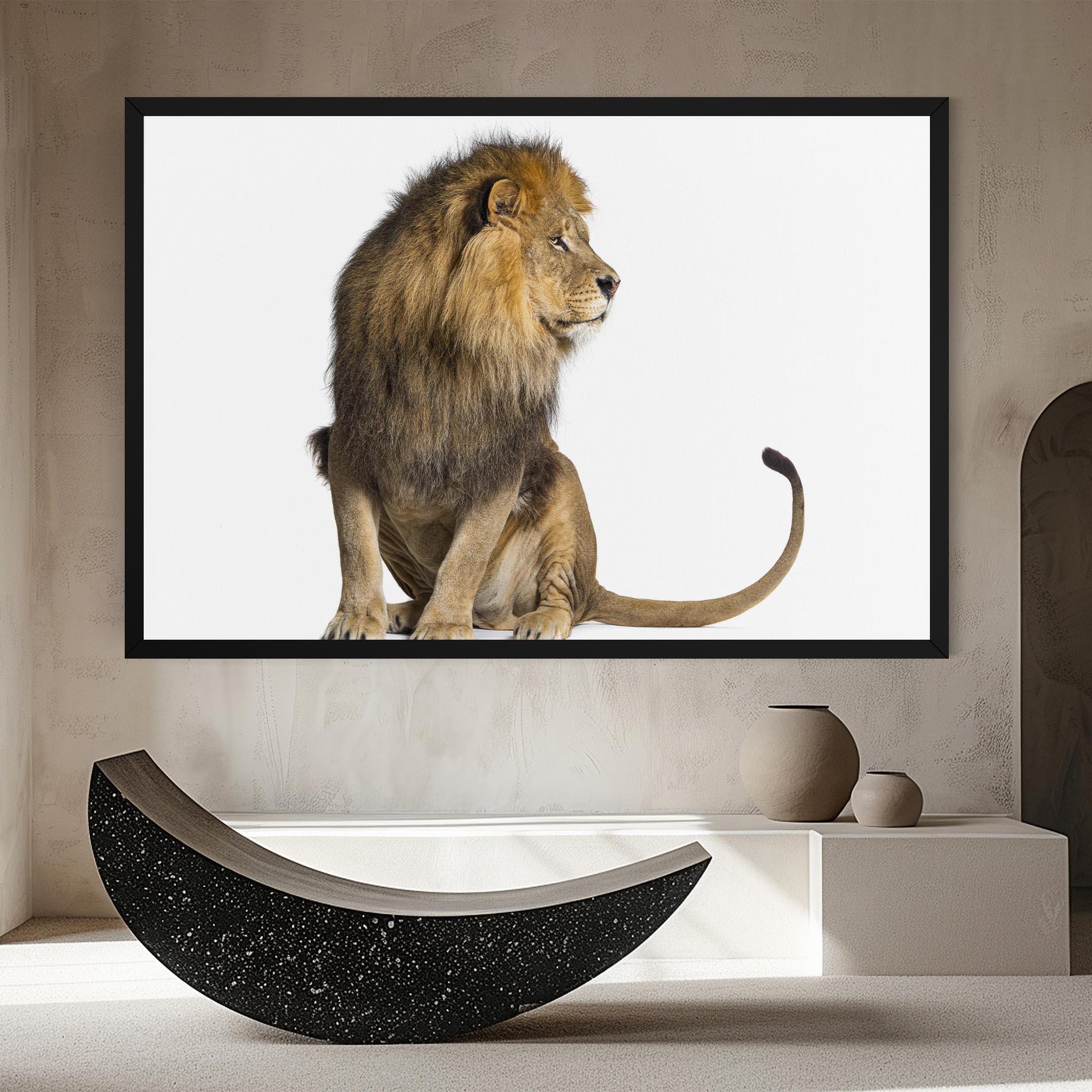 Vászonkép Big Lion mockup 8