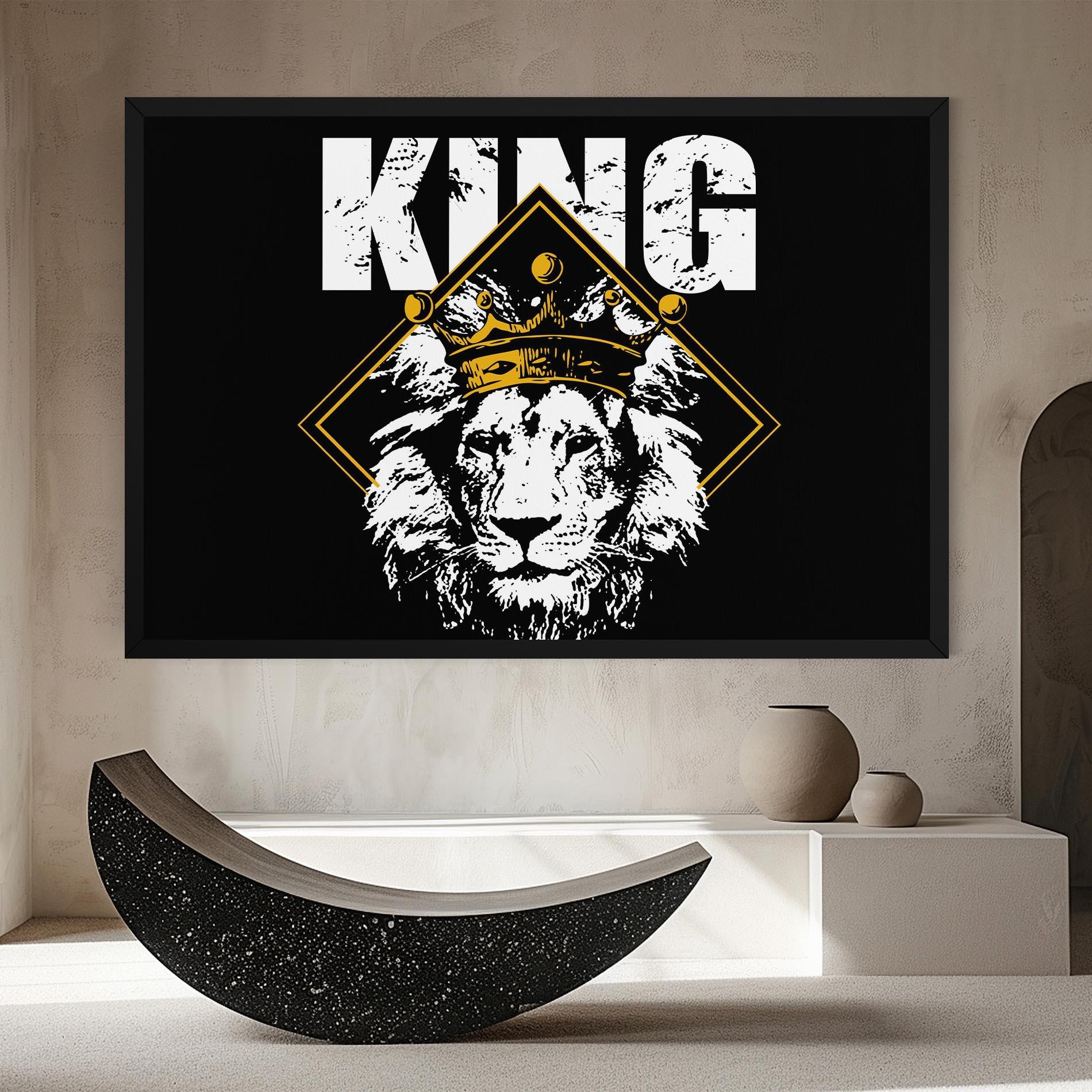 Vászonkép Jungle King mockup 8