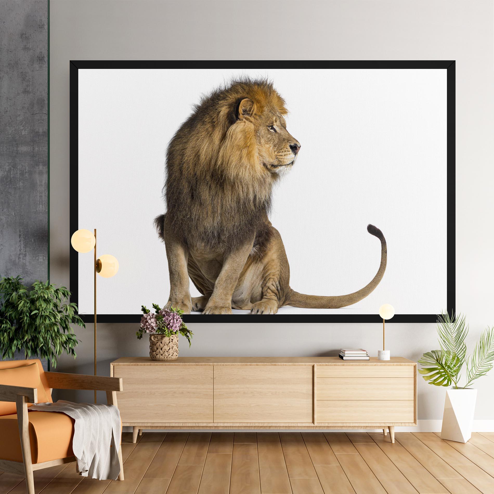 Vászonkép Big Lion mockup 9