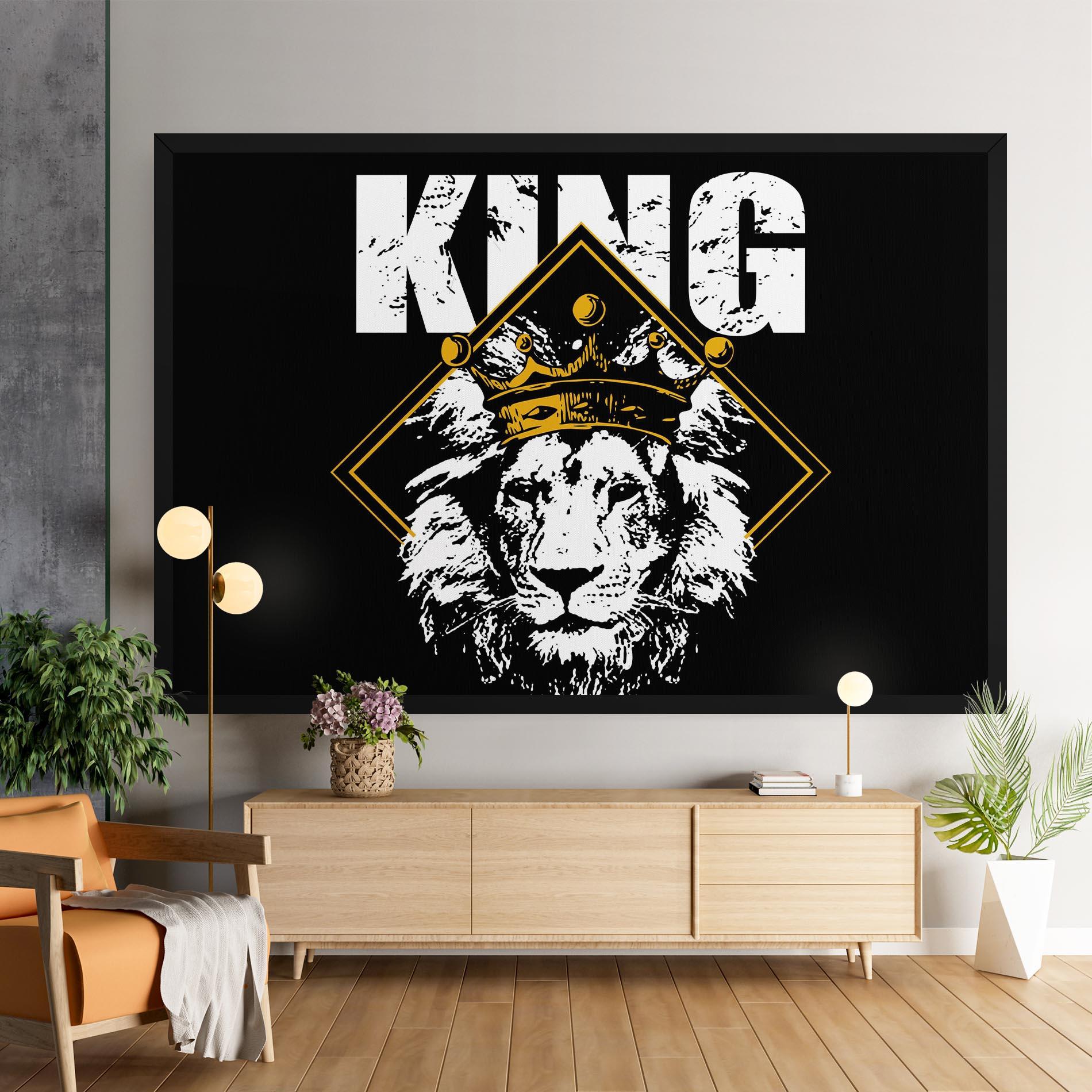 Vászonkép Jungle King mockup 9