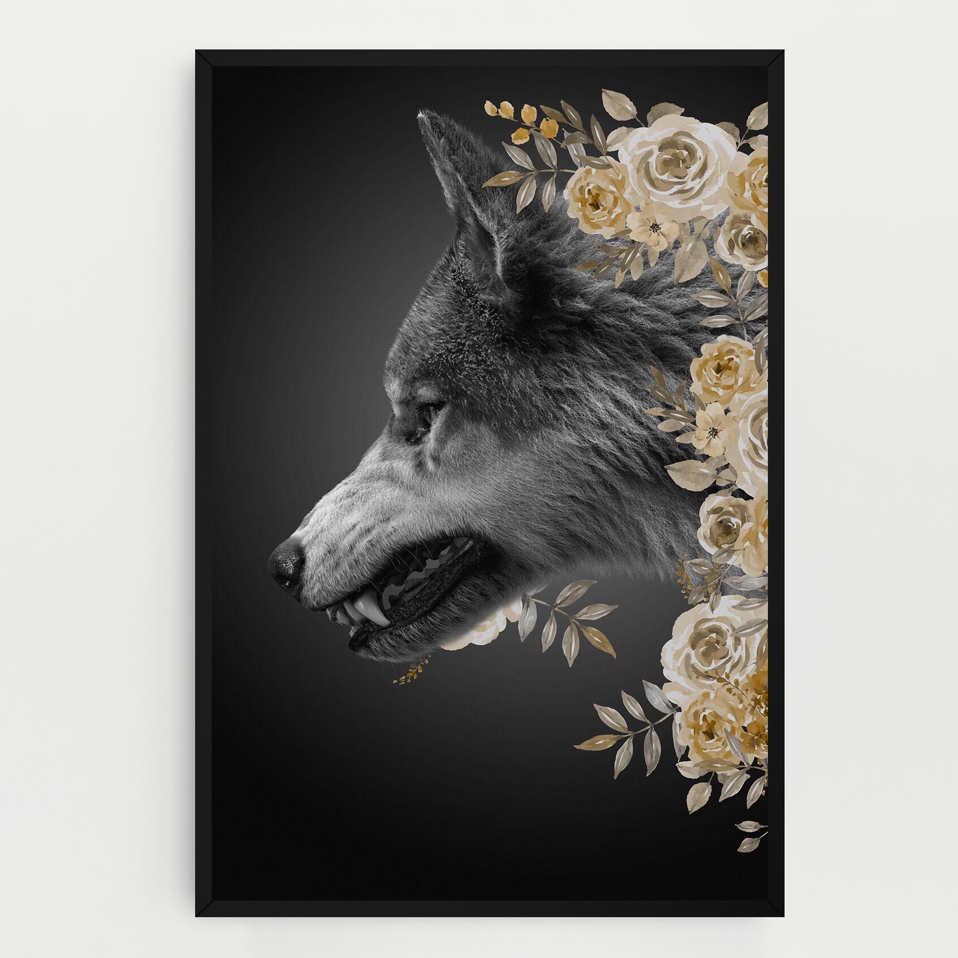 Vászonkép The Wolf In You mockup 0