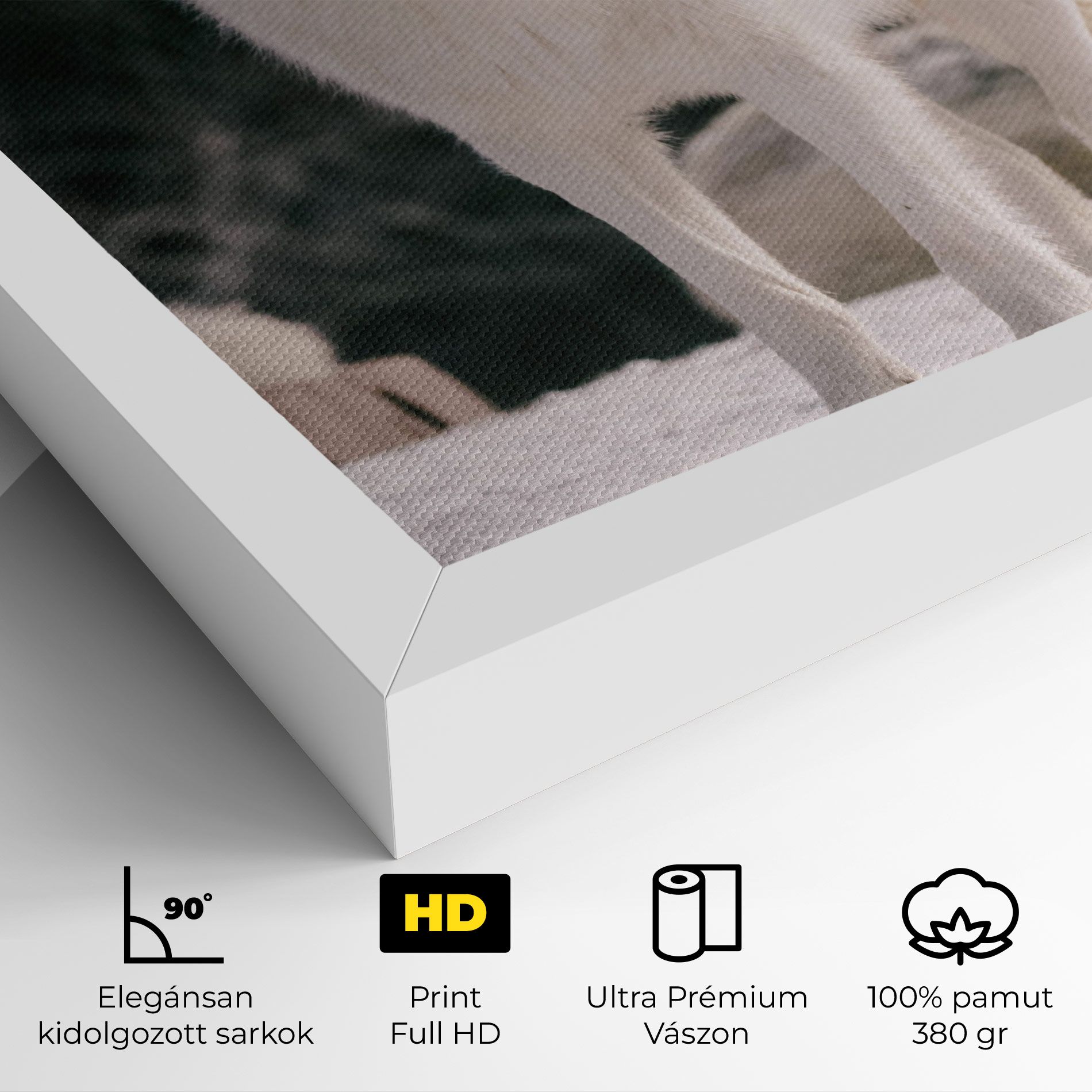 Laughing White Wolf mockup 4