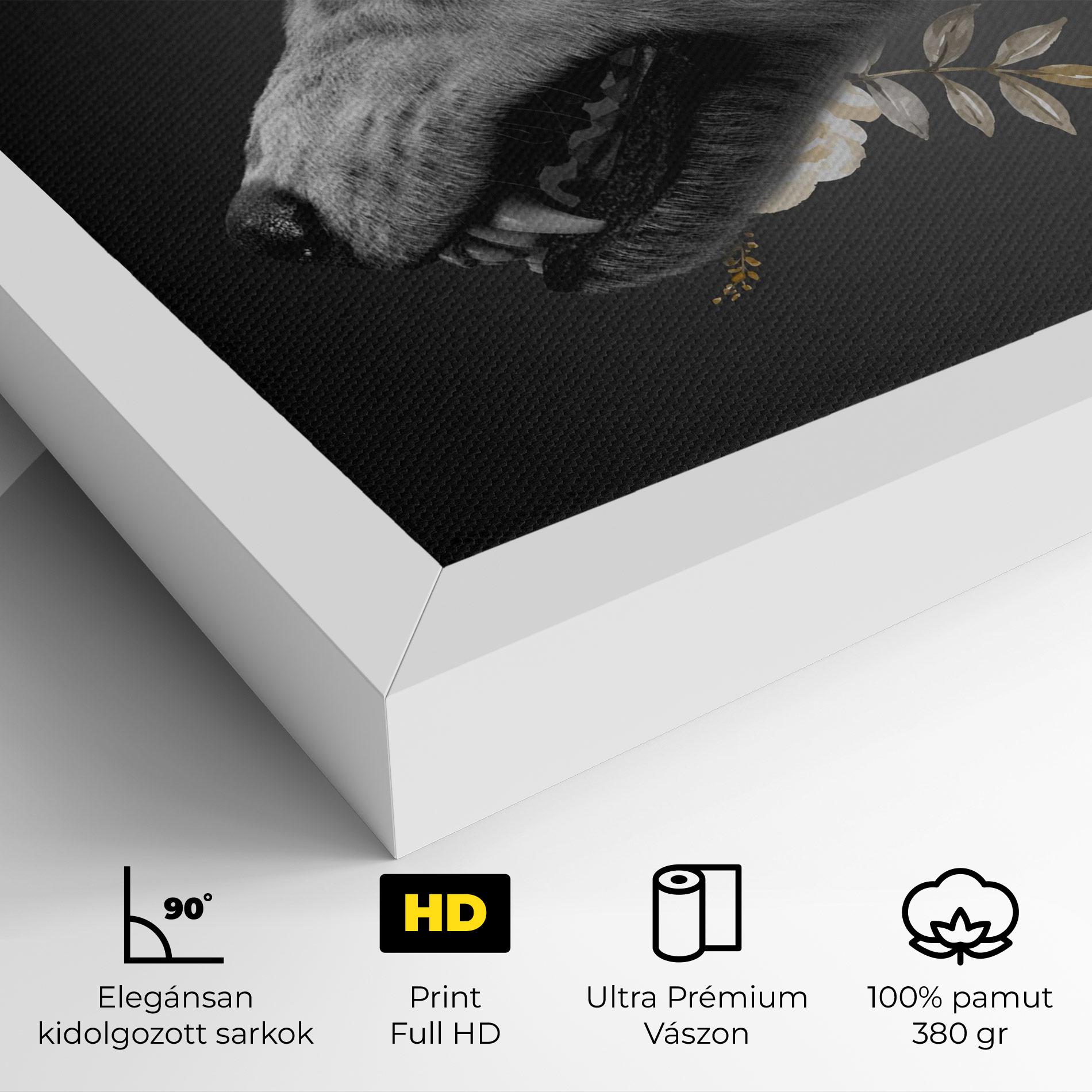 Vászonkép The Wolf In You mockup 4