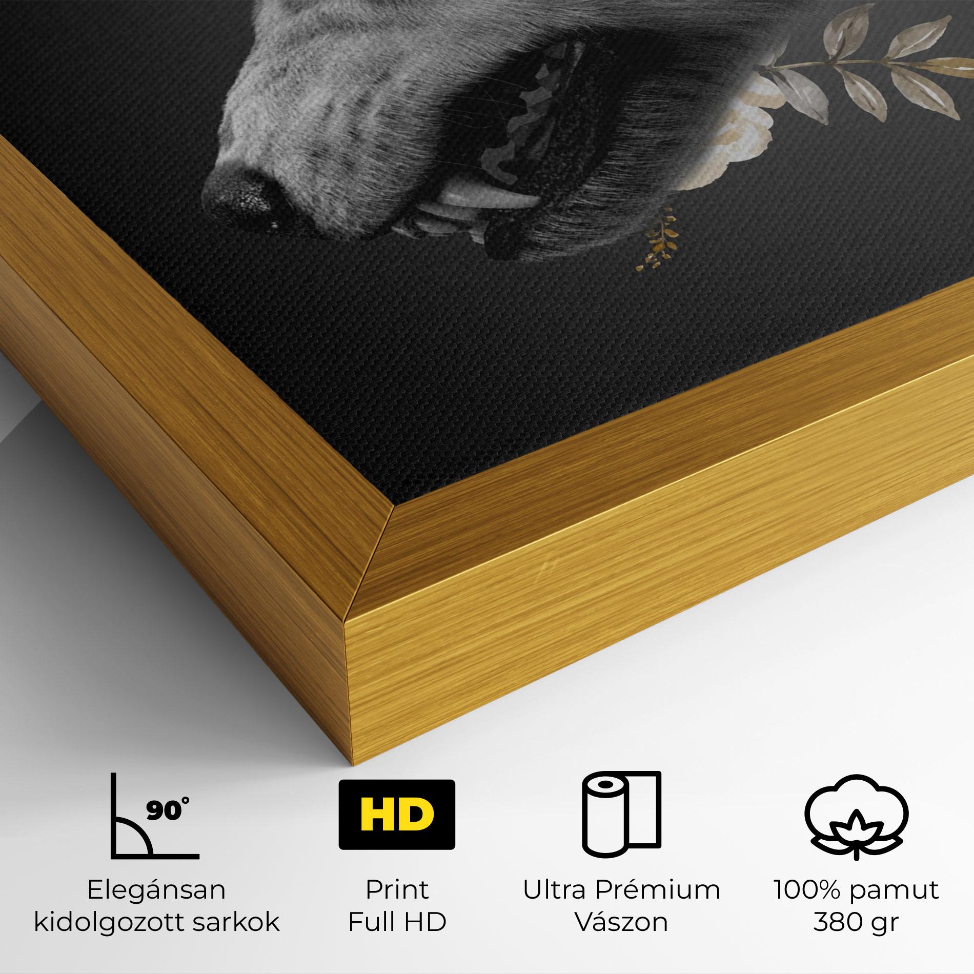 Vászonkép The Wolf In You mockup 4