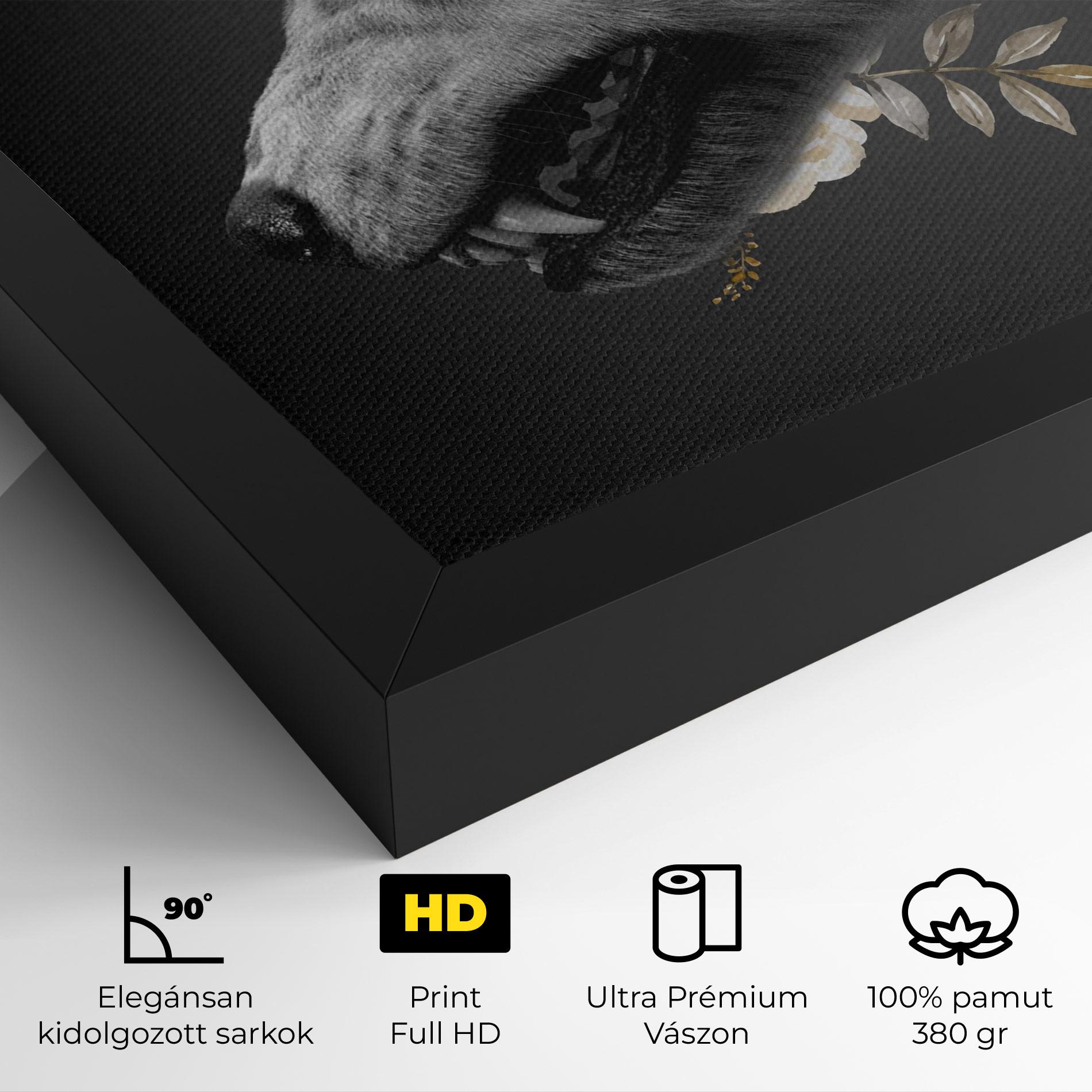 Vászonkép The Wolf In You mockup 4
