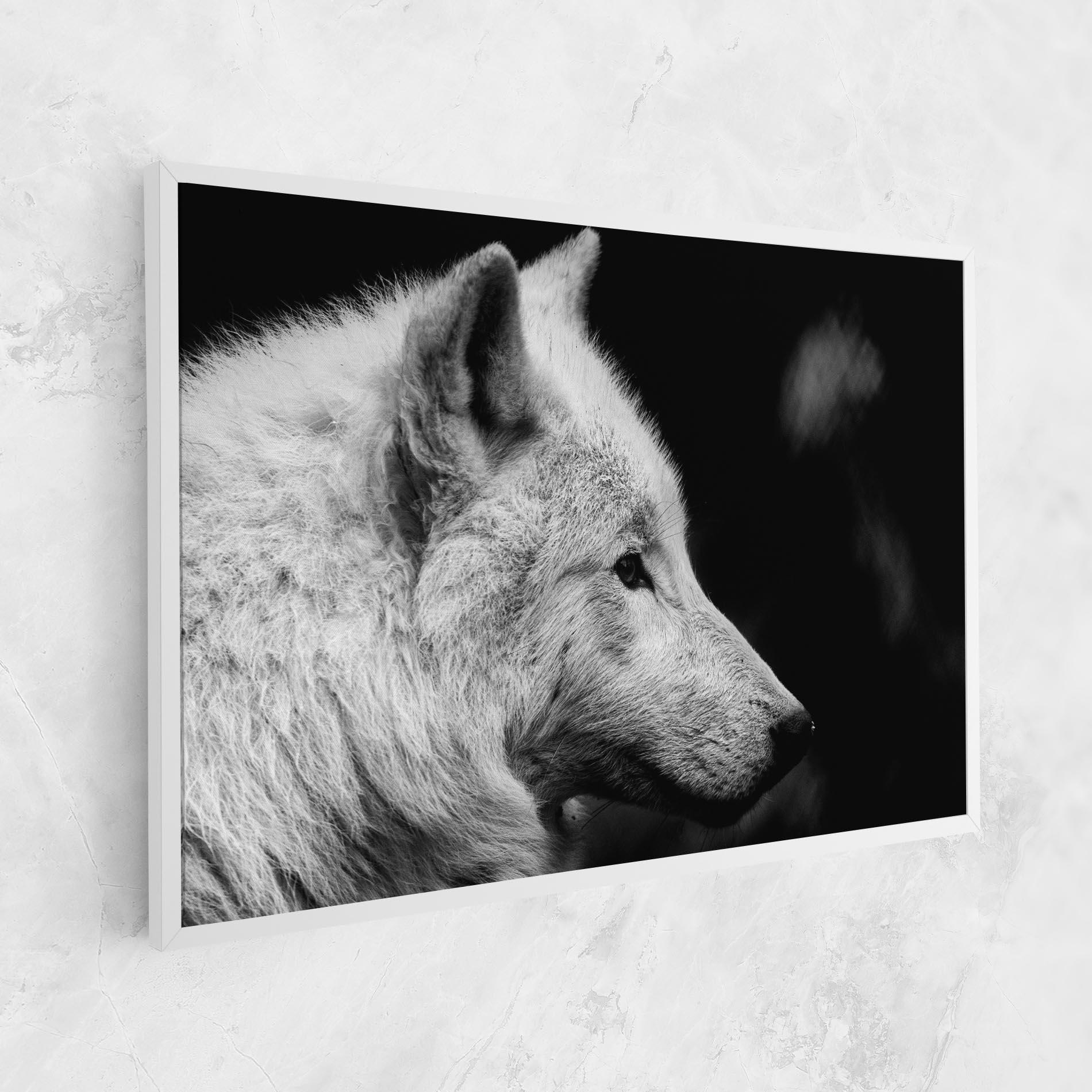 Vászonkép Grey Wolf mockup 1