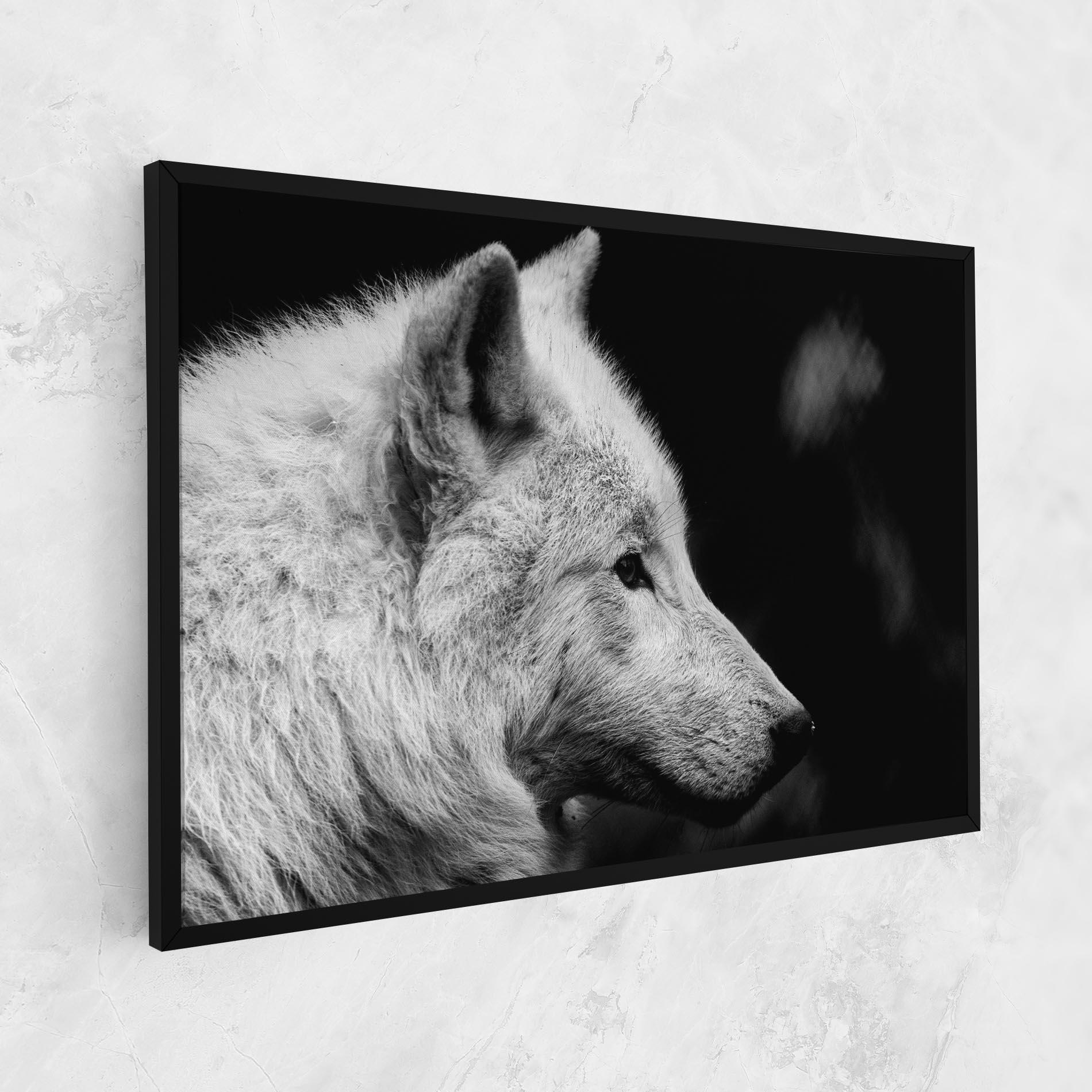 Vászonkép Grey Wolf mockup 1