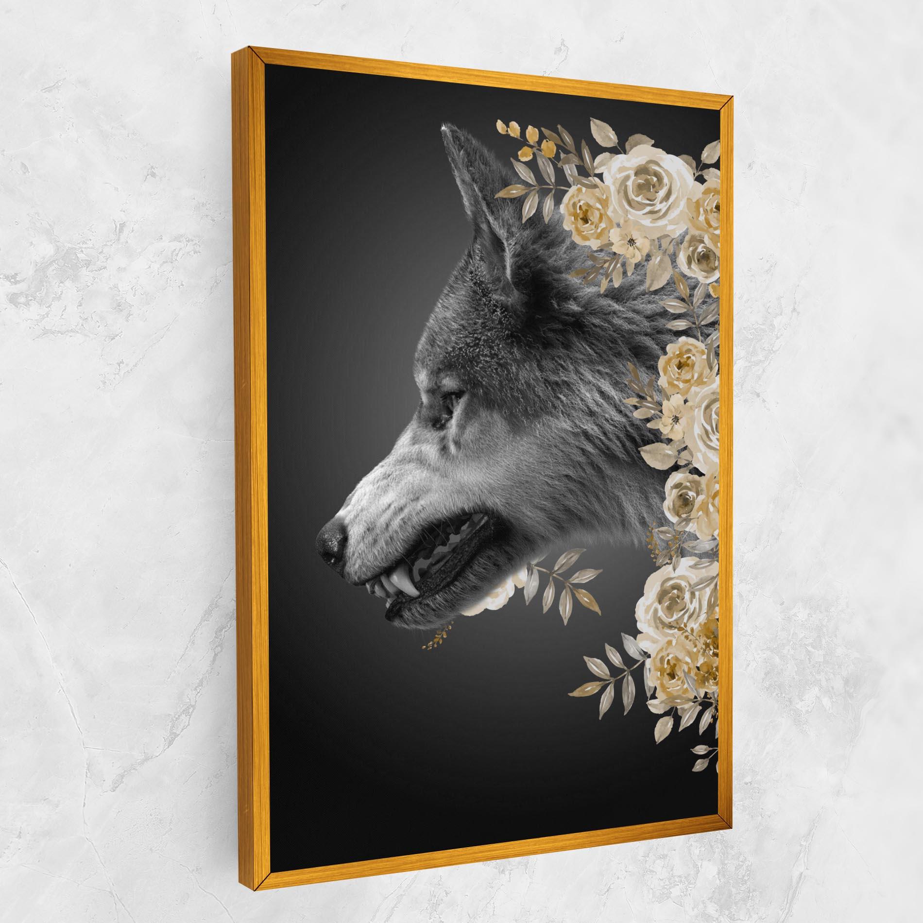 Vászonkép The Wolf In You mockup 1