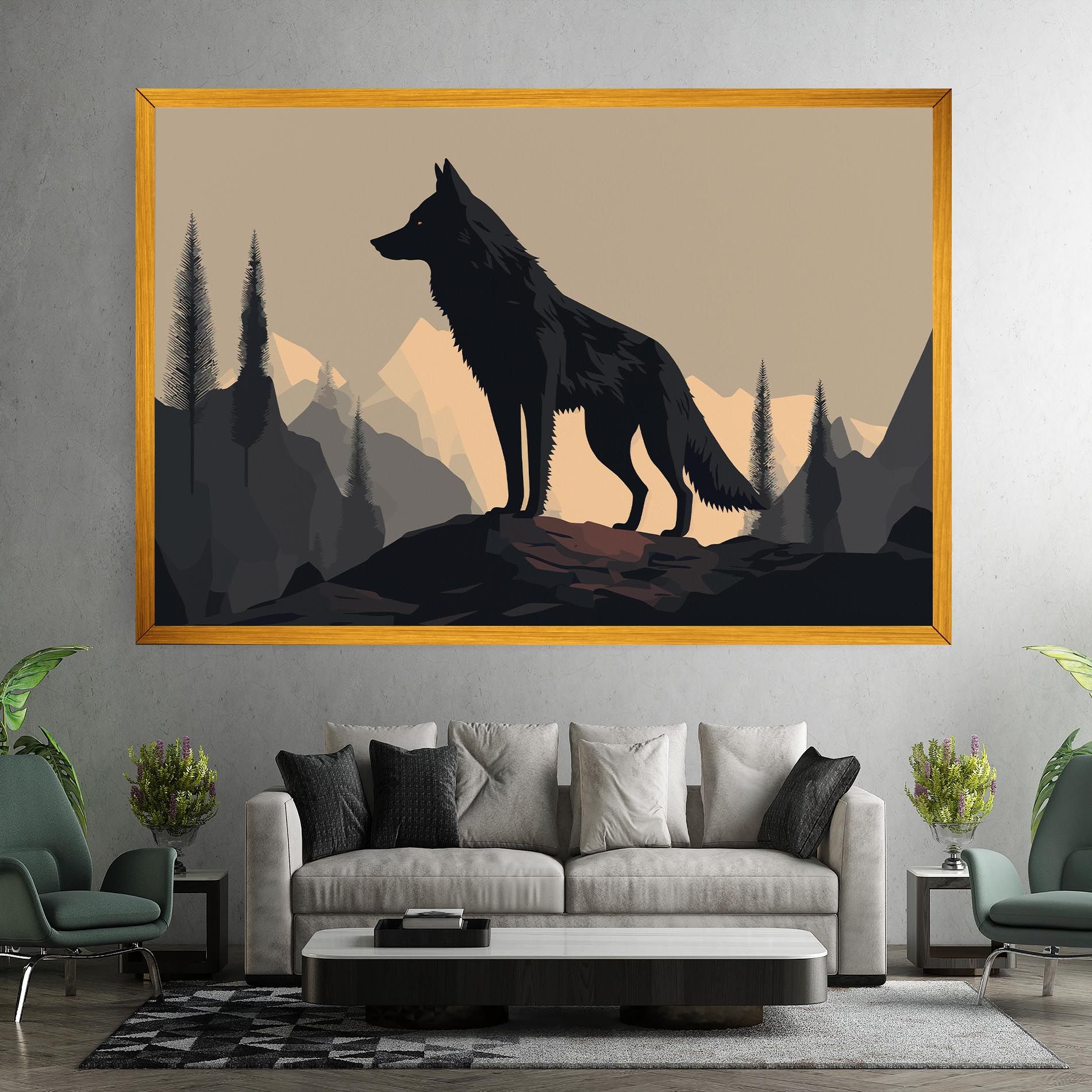 Black Wolf mockup 7
