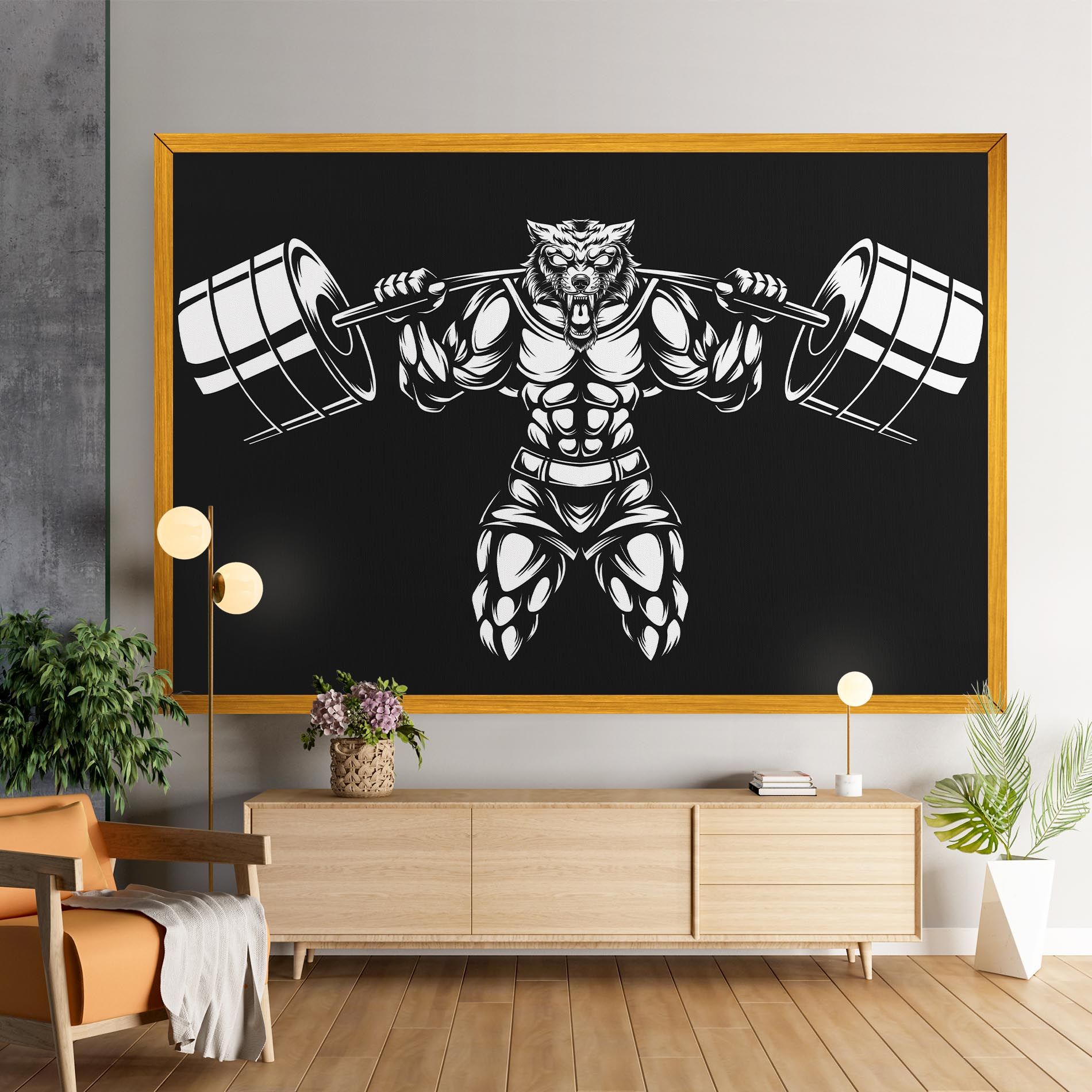 Work Out Wolf mockup 9