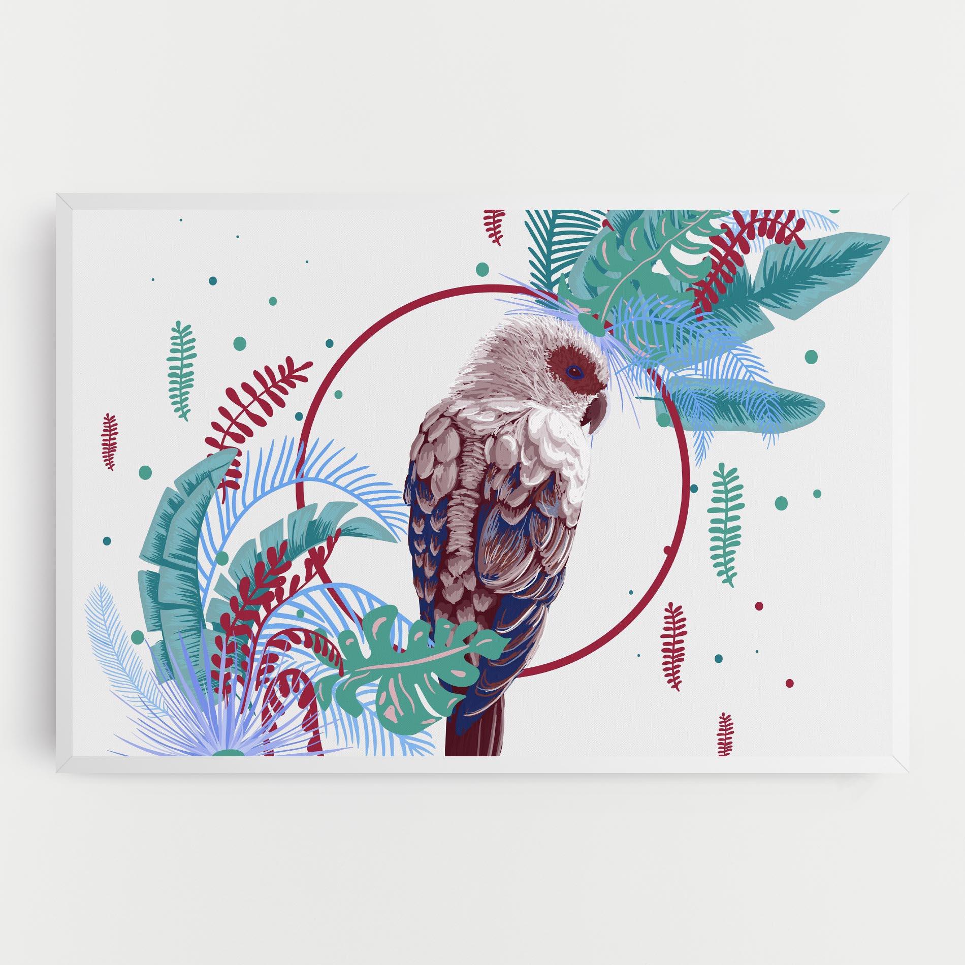 Vászonkép Bright Bird mockup 0