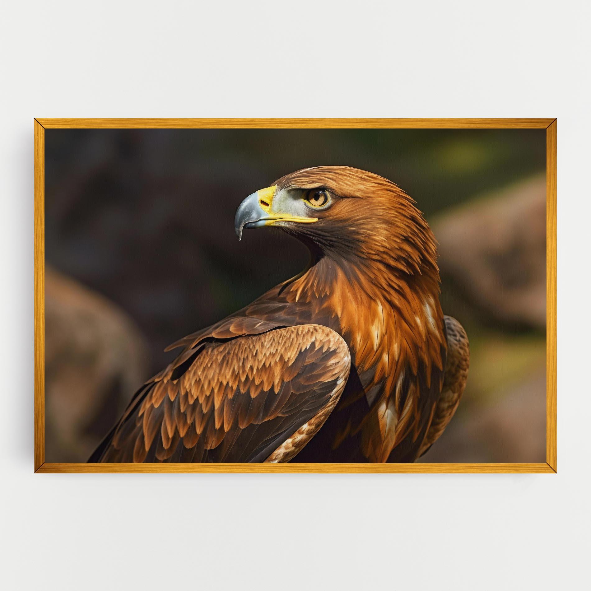 Vászonkép Brown Eagle mockup 0