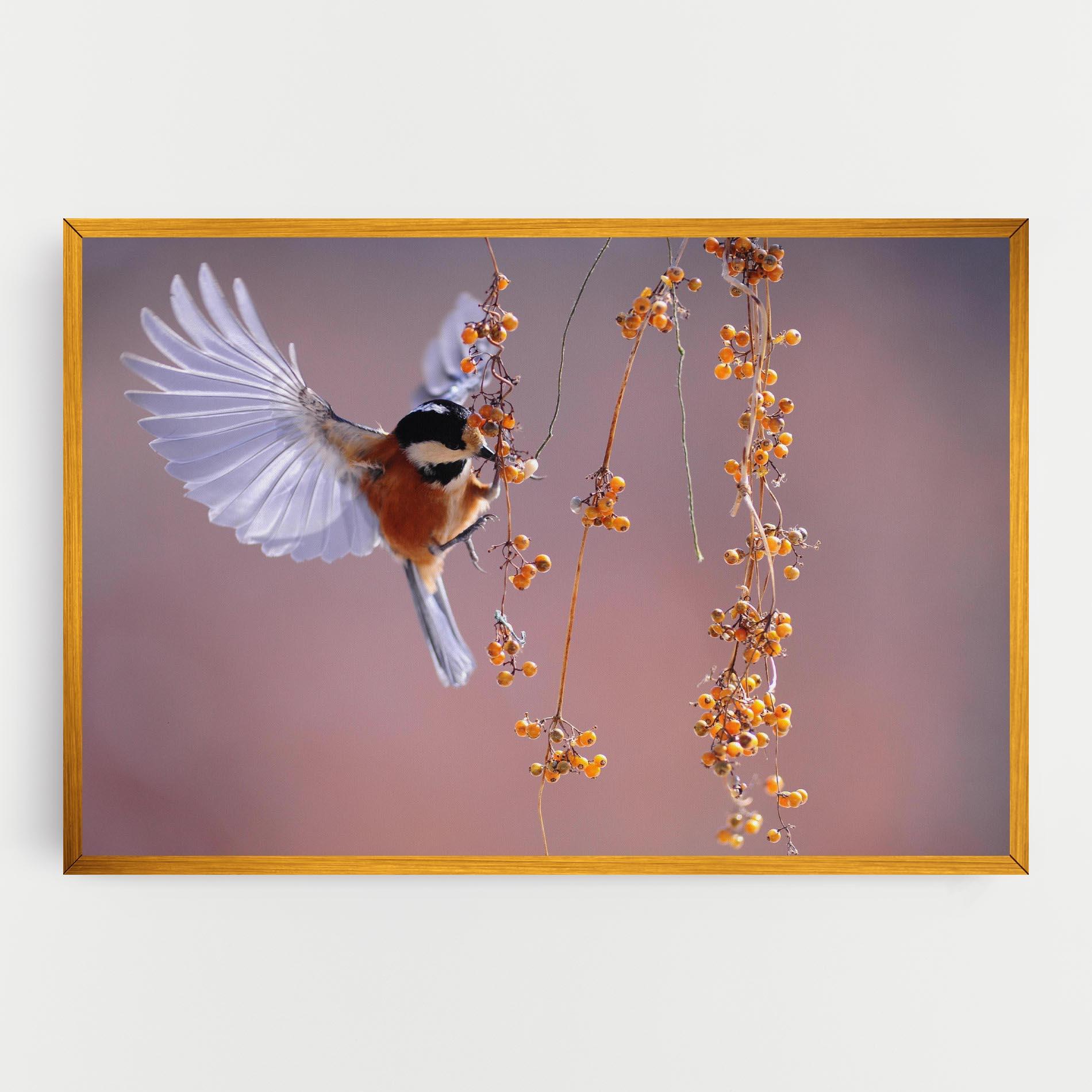 Vászonkép Woodpecker mockup 0