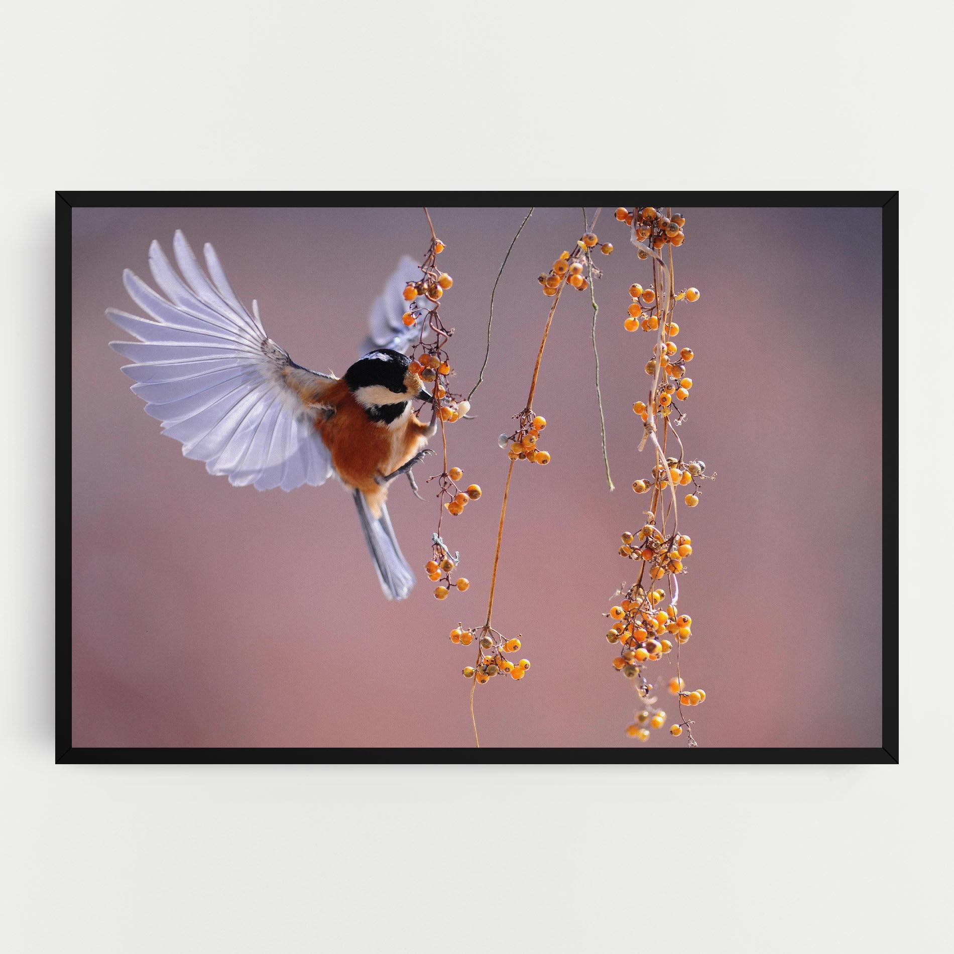 Vászonkép Woodpecker mockup 0