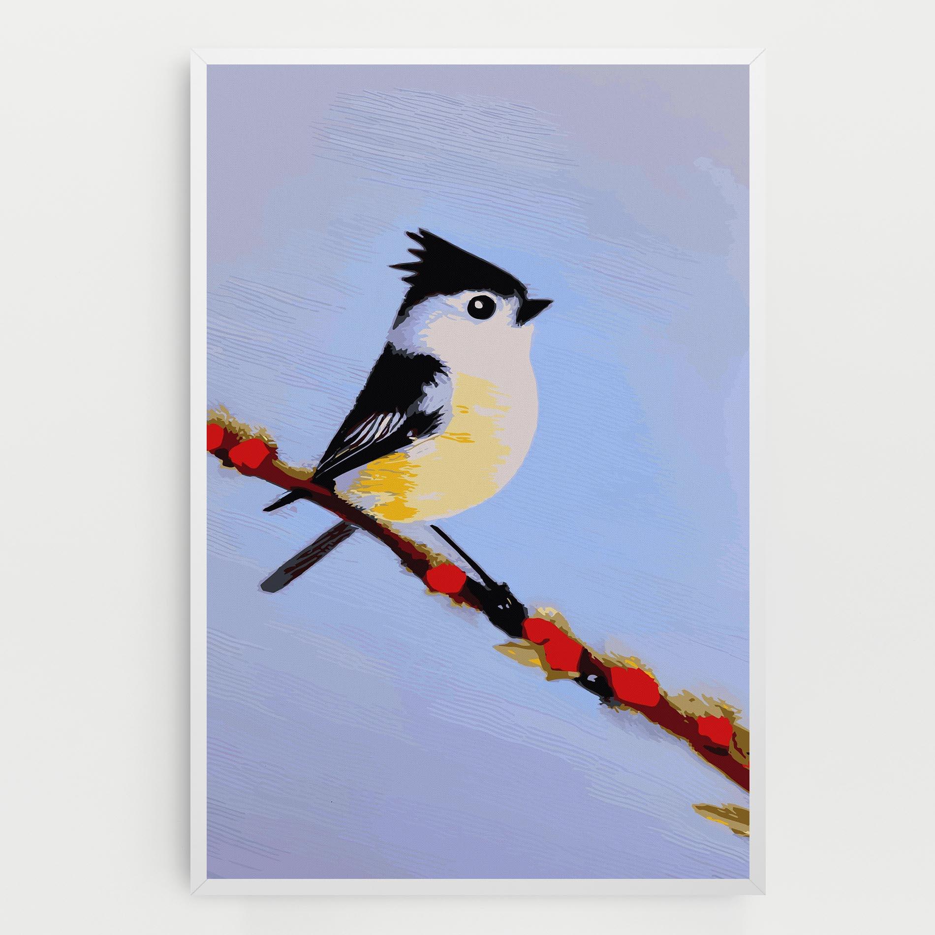 Vászonkép Bird Painting mockup 0