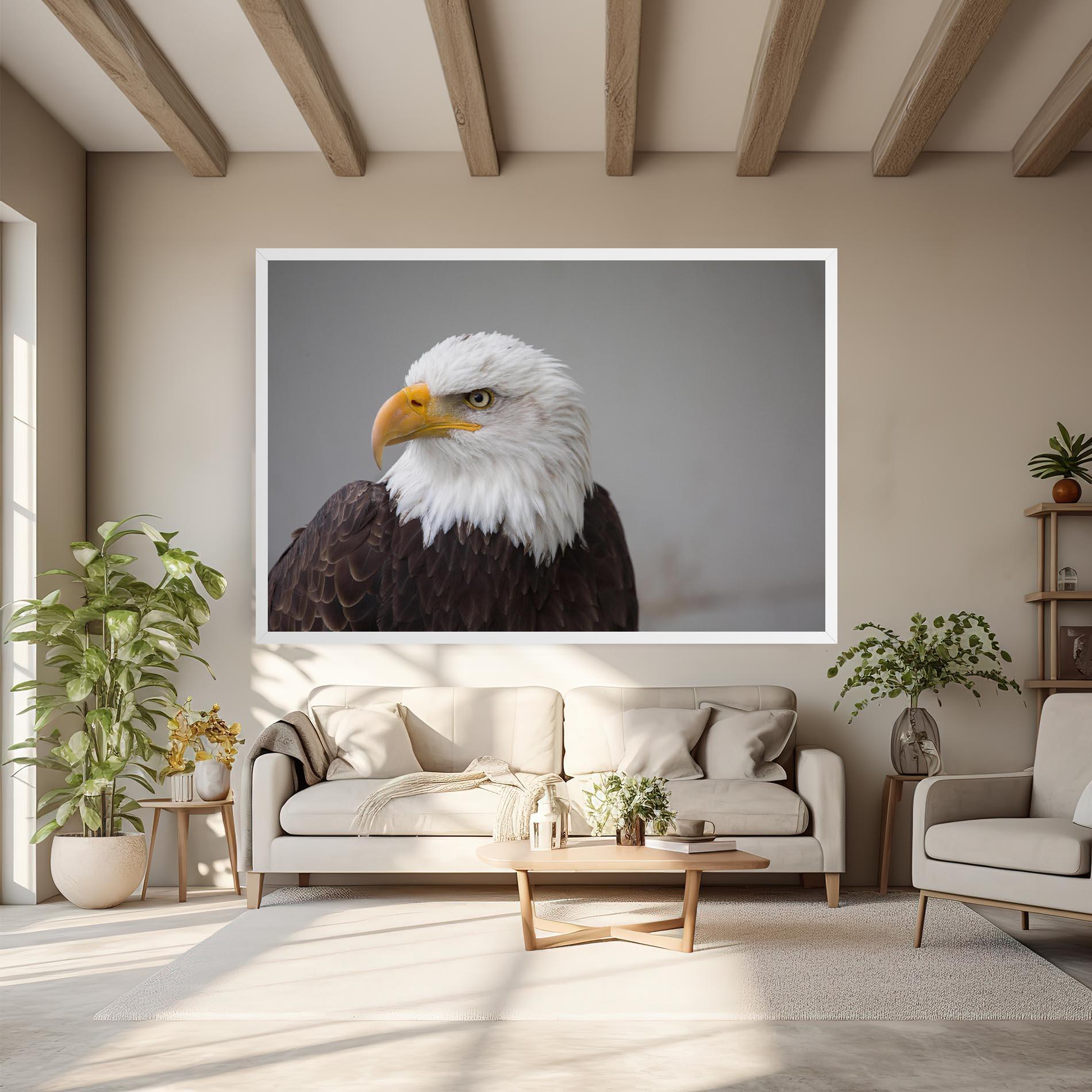 Vászonkép Beautiful Eagle mockup 6