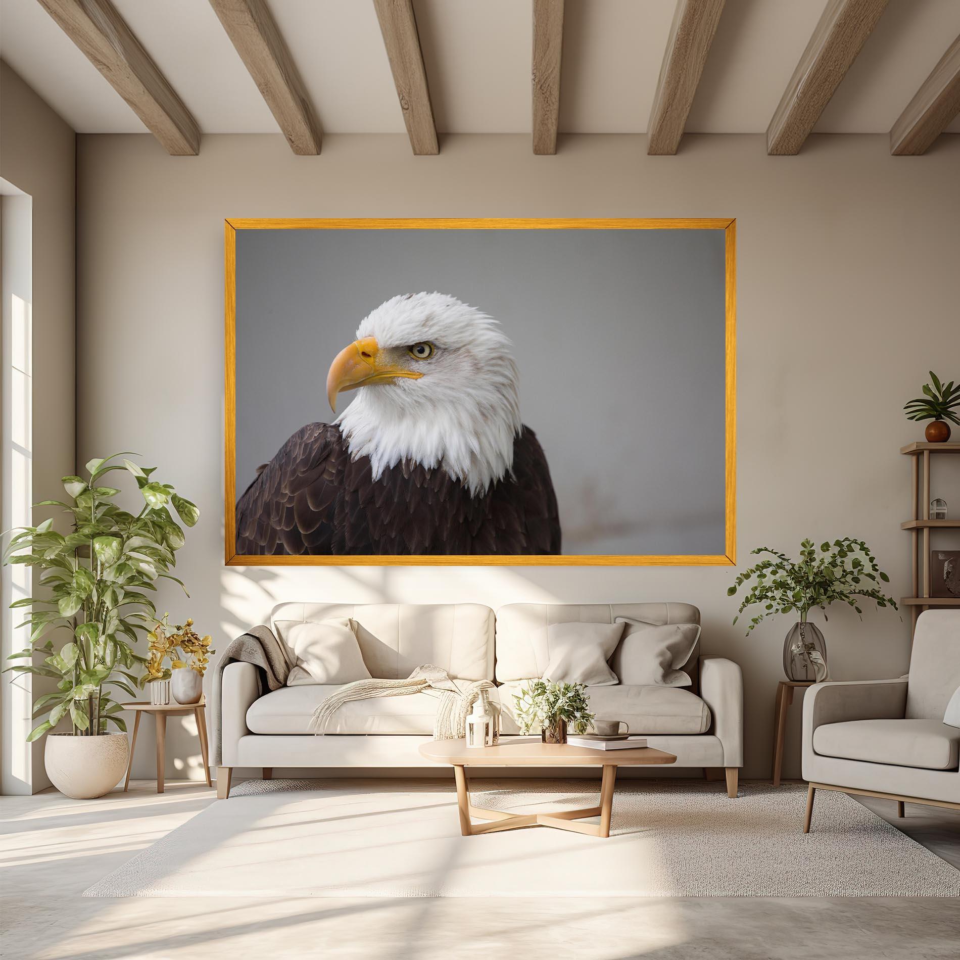 Vászonkép Beautiful Eagle mockup 6