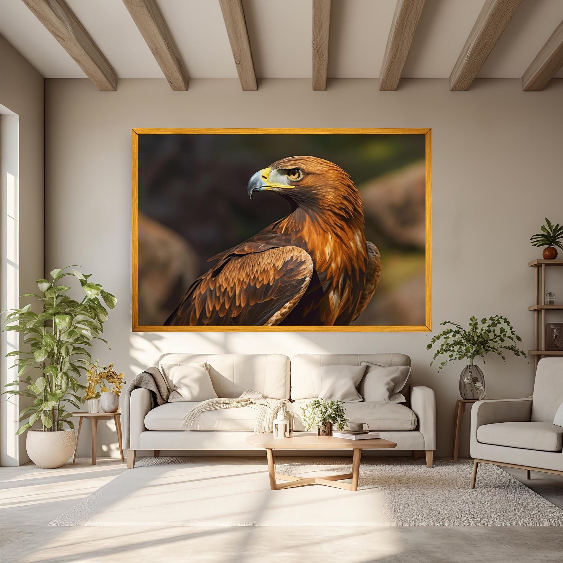 Vászonkép Brown Eagle mockup 6