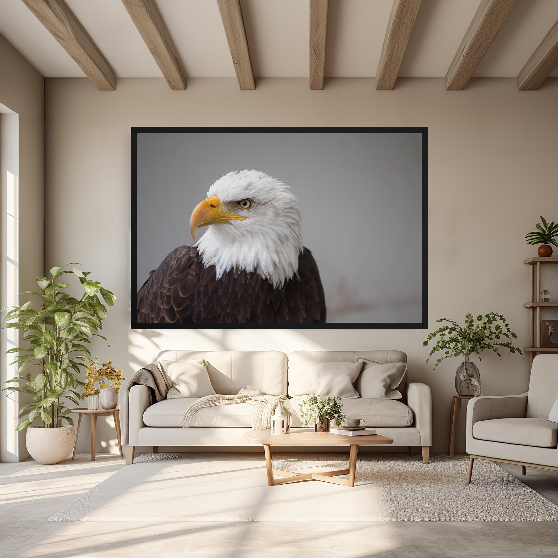 Vászonkép Beautiful Eagle mockup 6