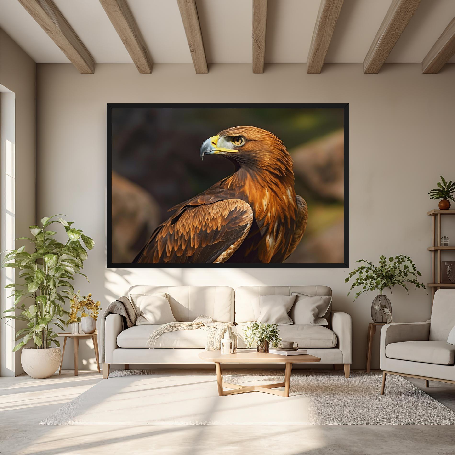 Vászonkép Brown Eagle mockup 6