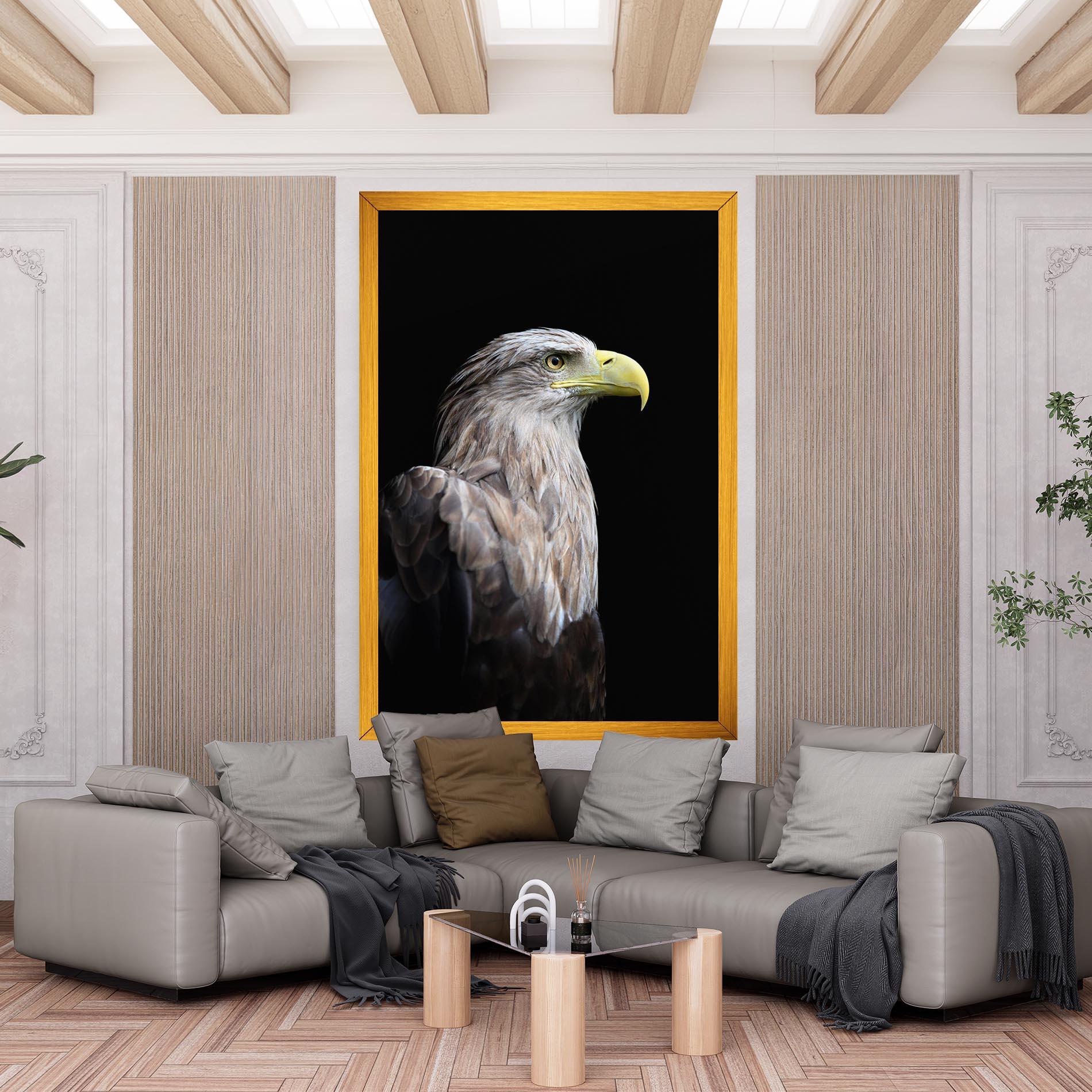 Vászonkép Close Up Eagle mockup 6