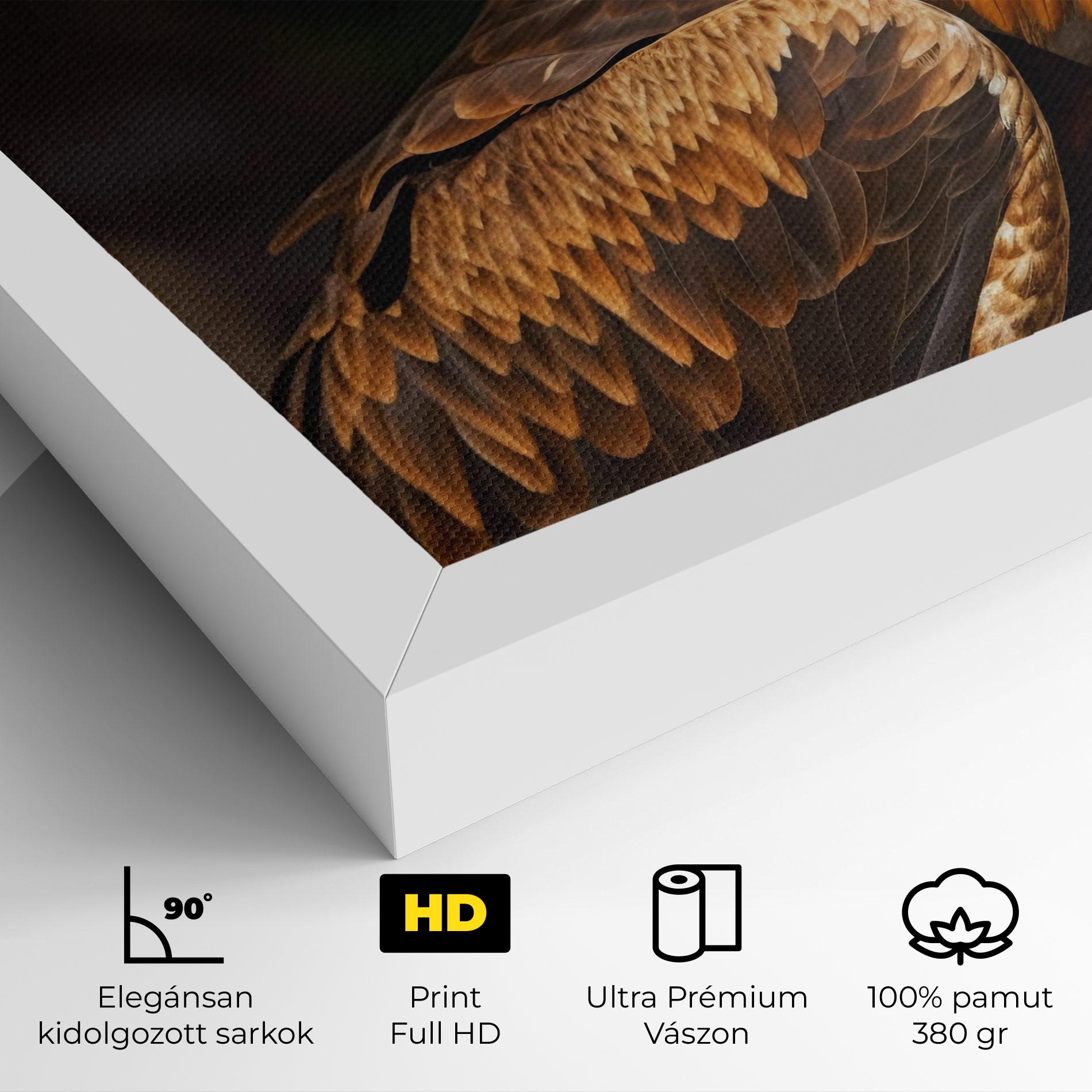 Vászonkép Brown Eagle mockup 4