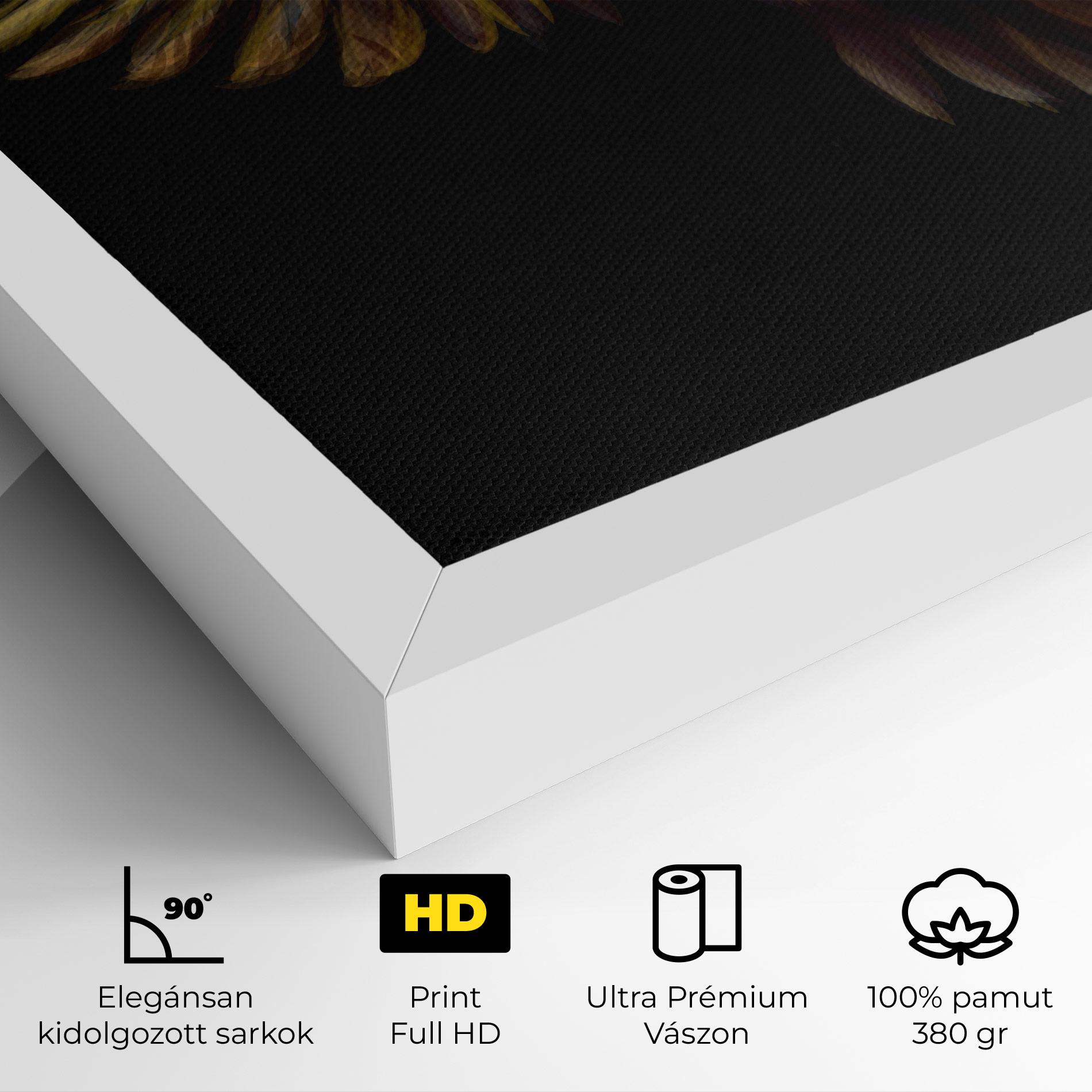 Vászonkép Parrot Flying mockup 4