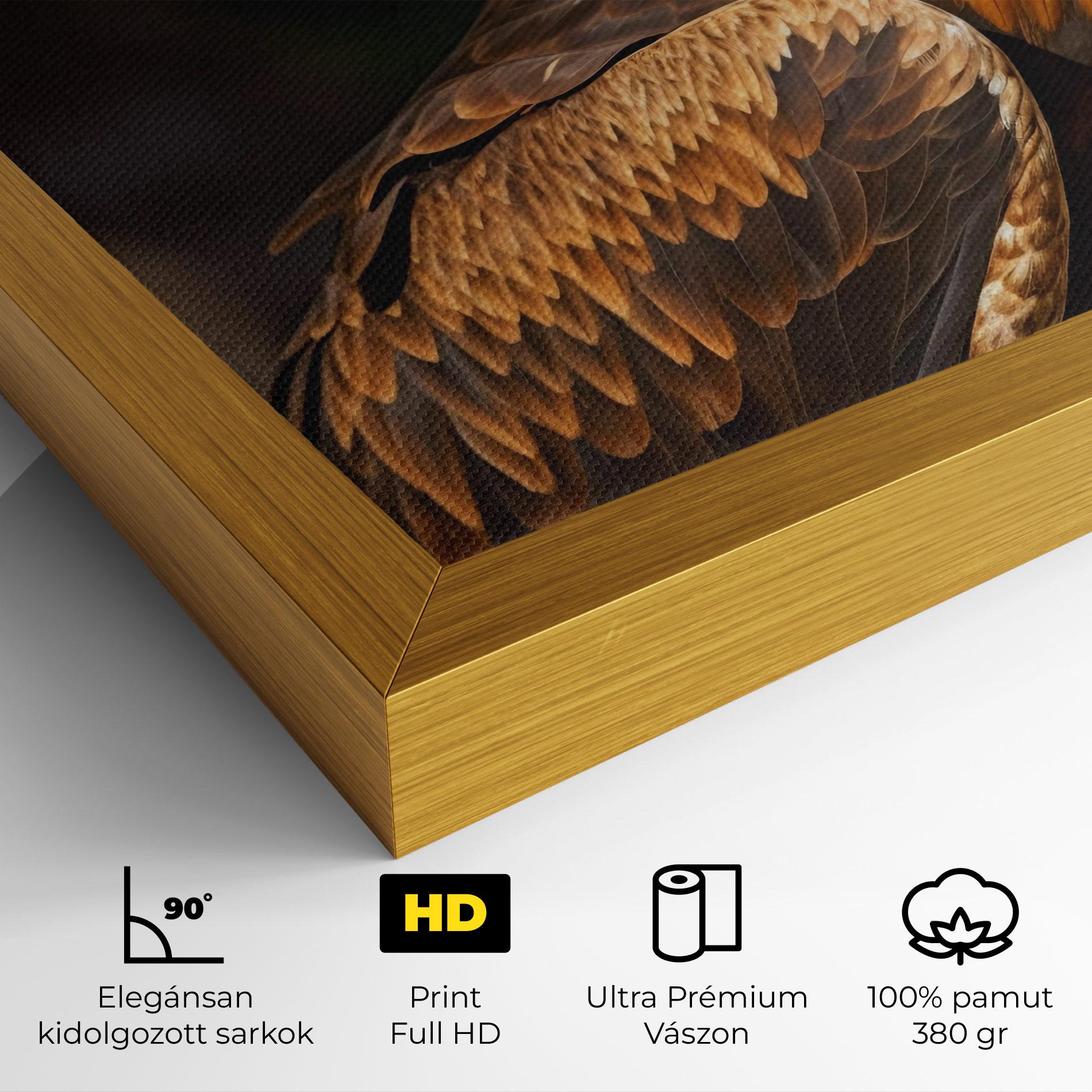 Vászonkép Brown Eagle mockup 4