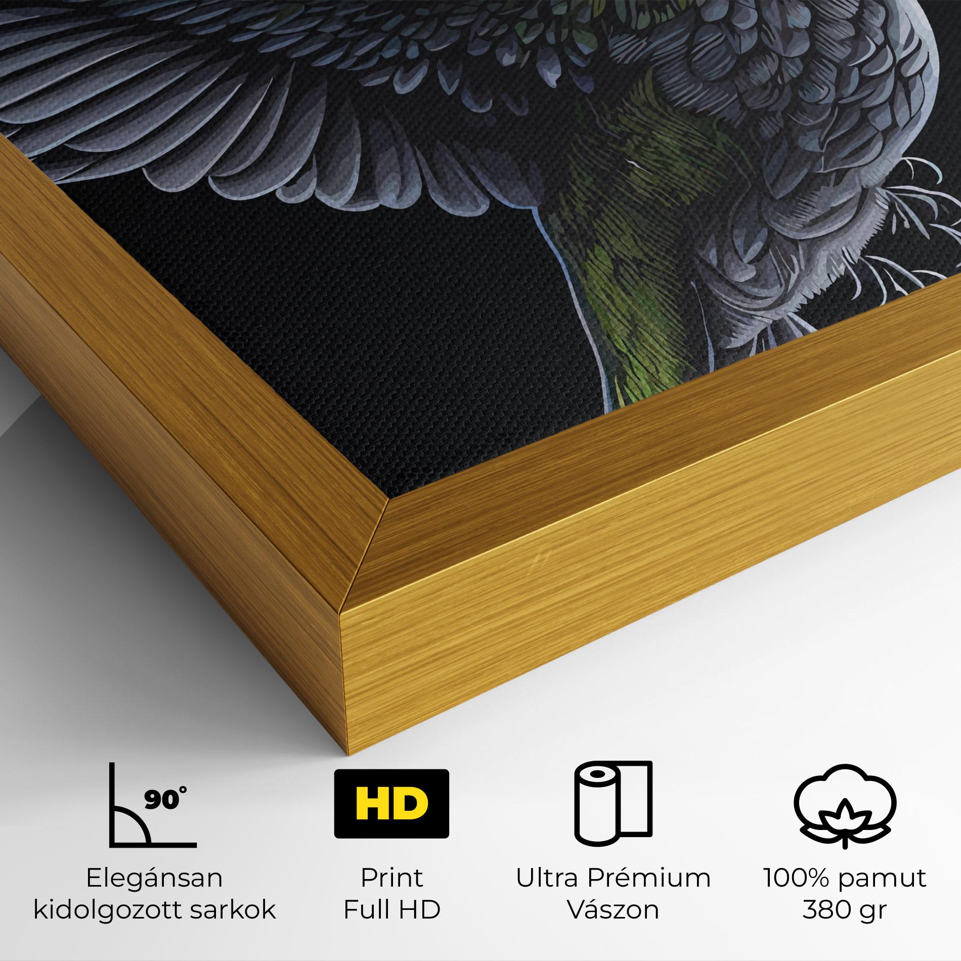 Vászonkép Hummingbird mockup 4
